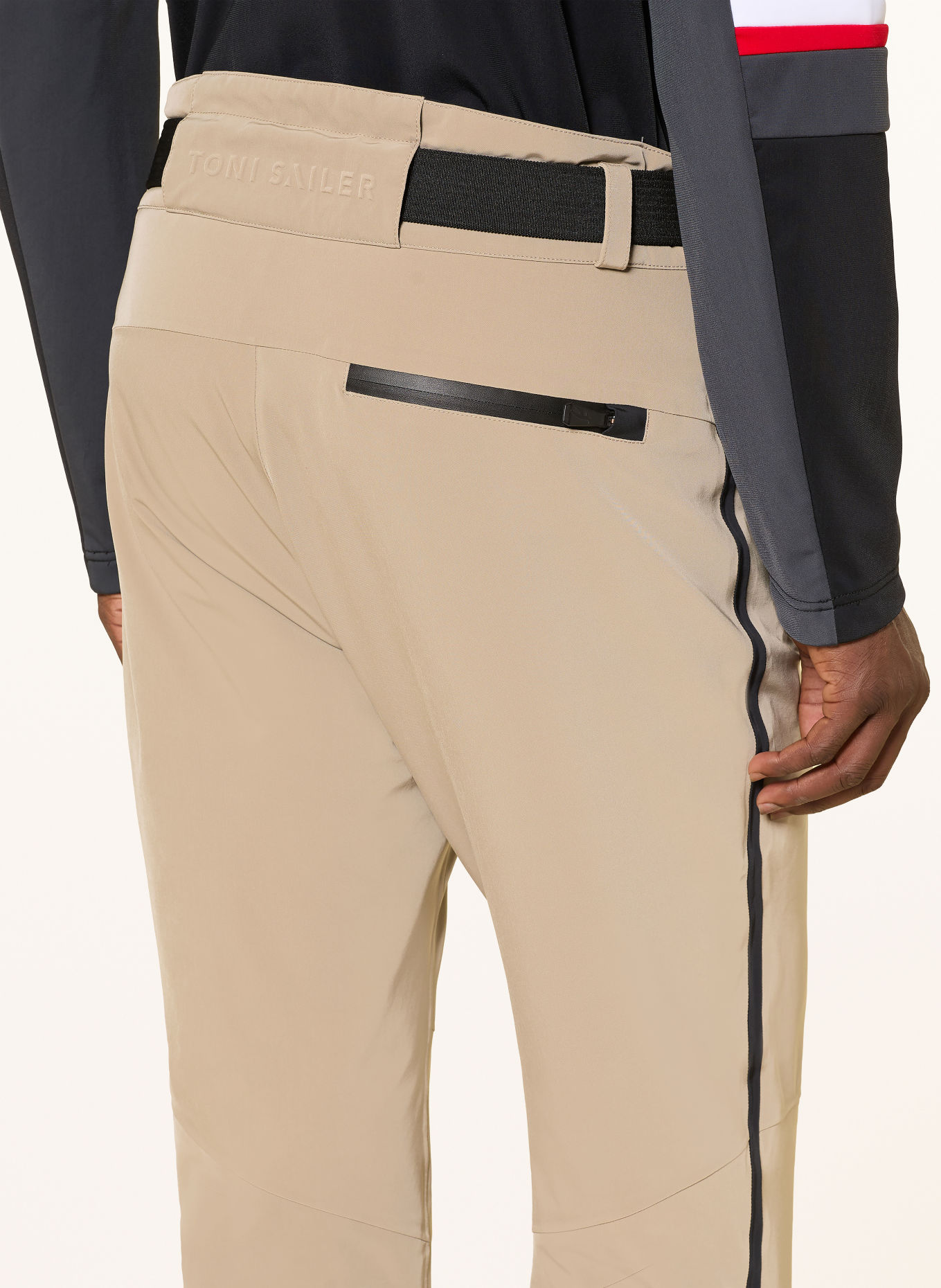 toni sailer Skihose SIMON: GRAU / SCHWARZ
