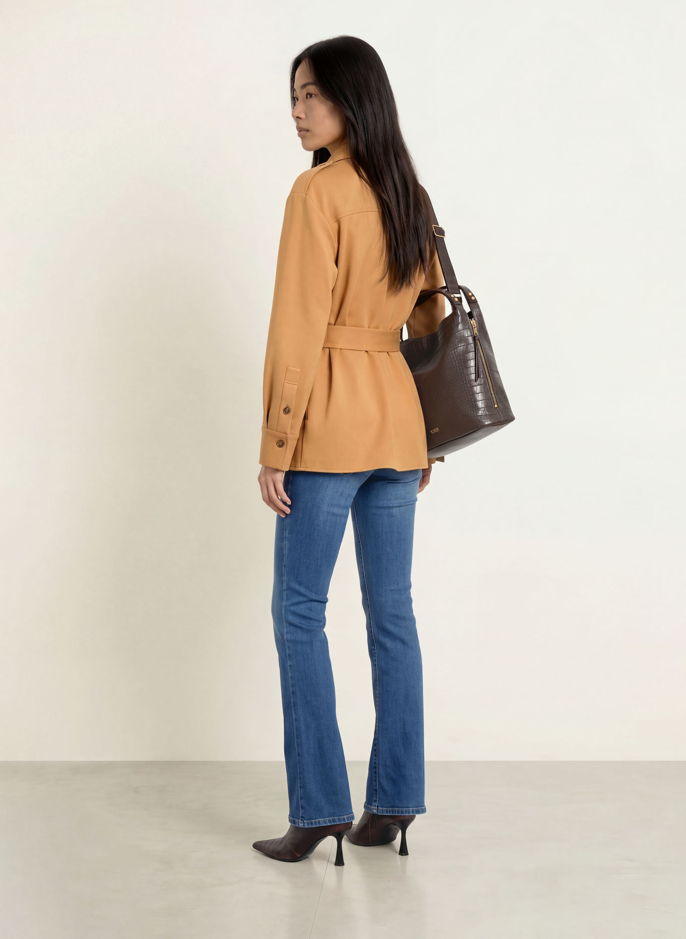 LIU JO Bootcut-jeans: 7S082 Den.Blue short root