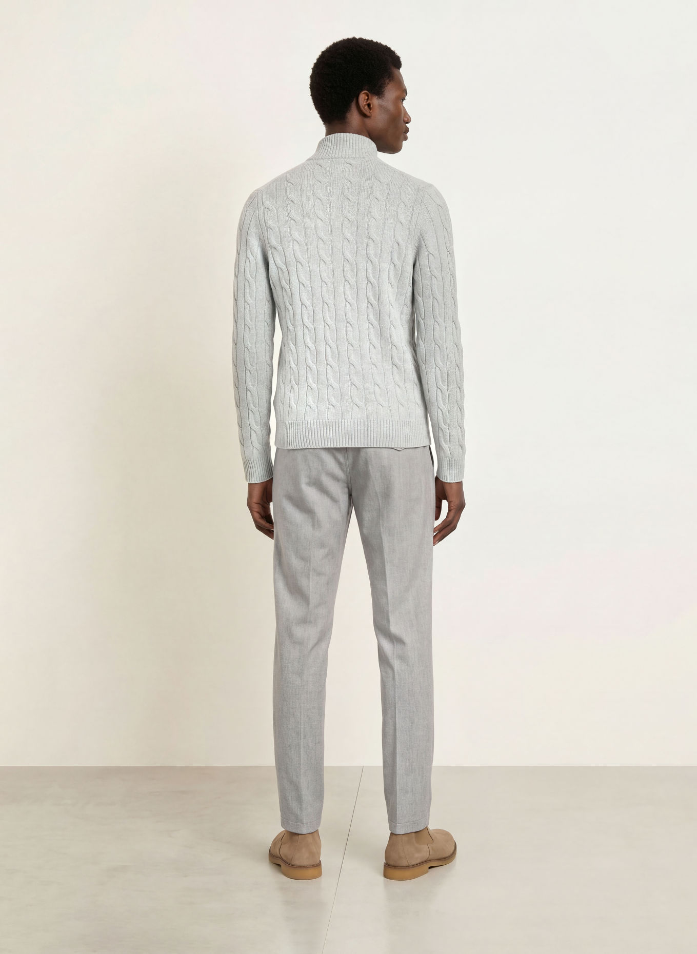 eleventy Pantaloni MILANO Extra Slim Fit: GRI DESCHIS