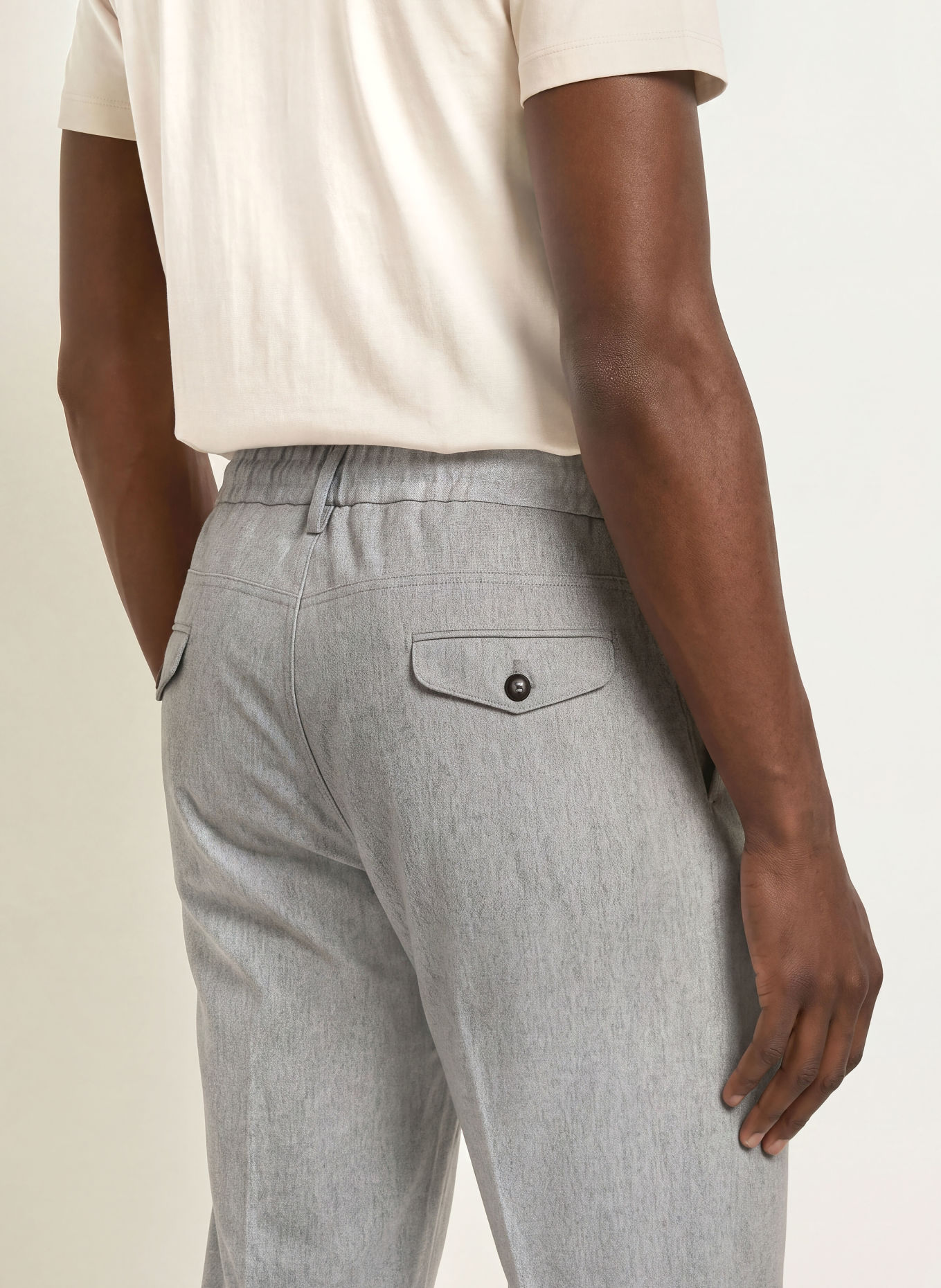 eleventy Pantaloni MILANO Extra Slim Fit: GRI DESCHIS