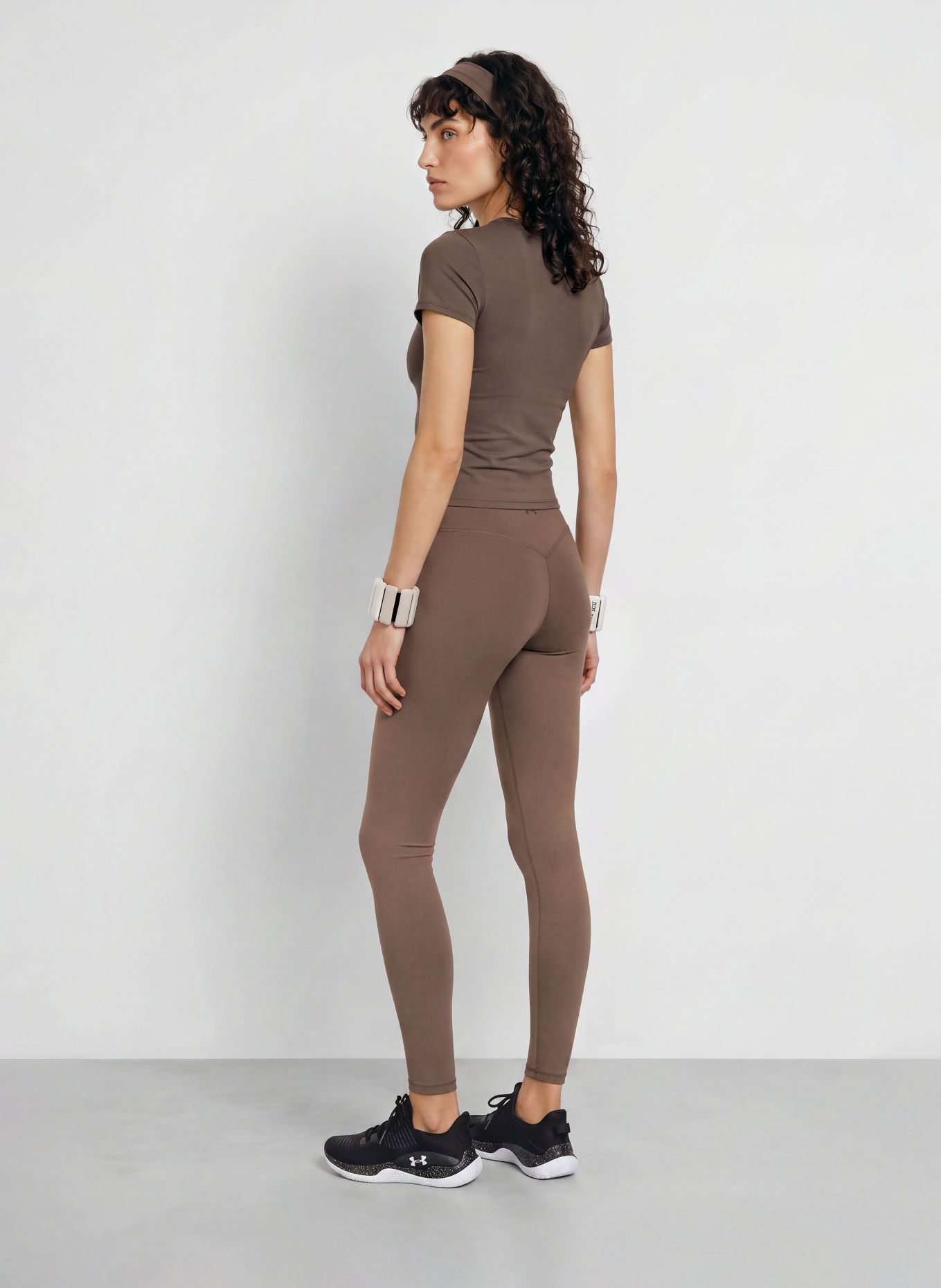 UNDER ARMOUR UA MERIDIAN Leggings: BROWN