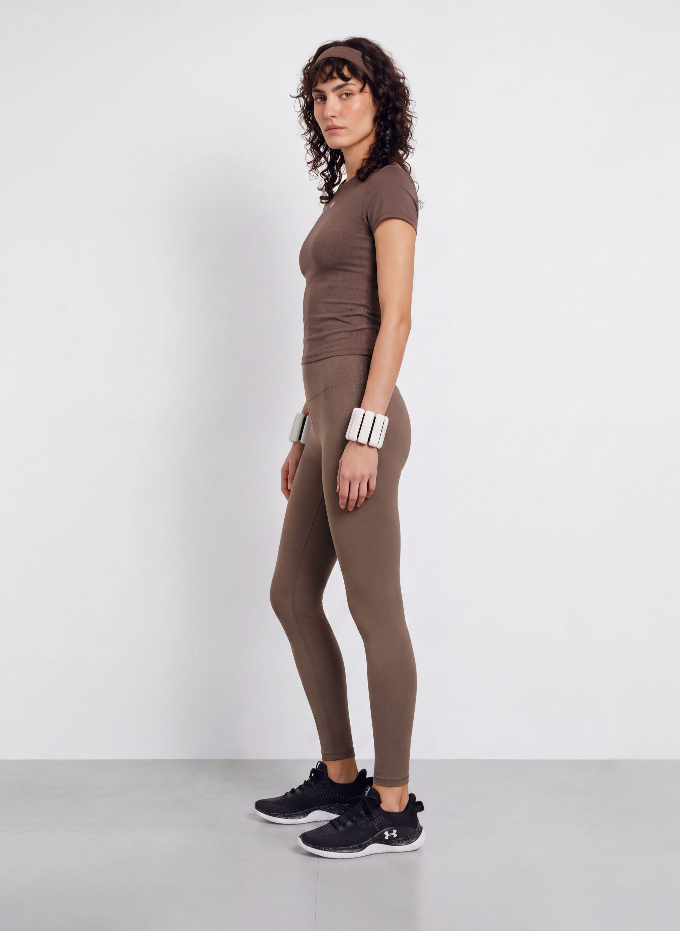 UNDER ARMOUR UA MERIDIAN Leggings: BROWN
