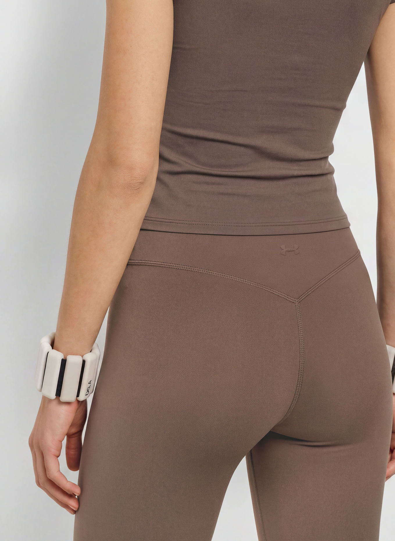 UNDER ARMOUR UA MERIDIAN Leggings: BROWN