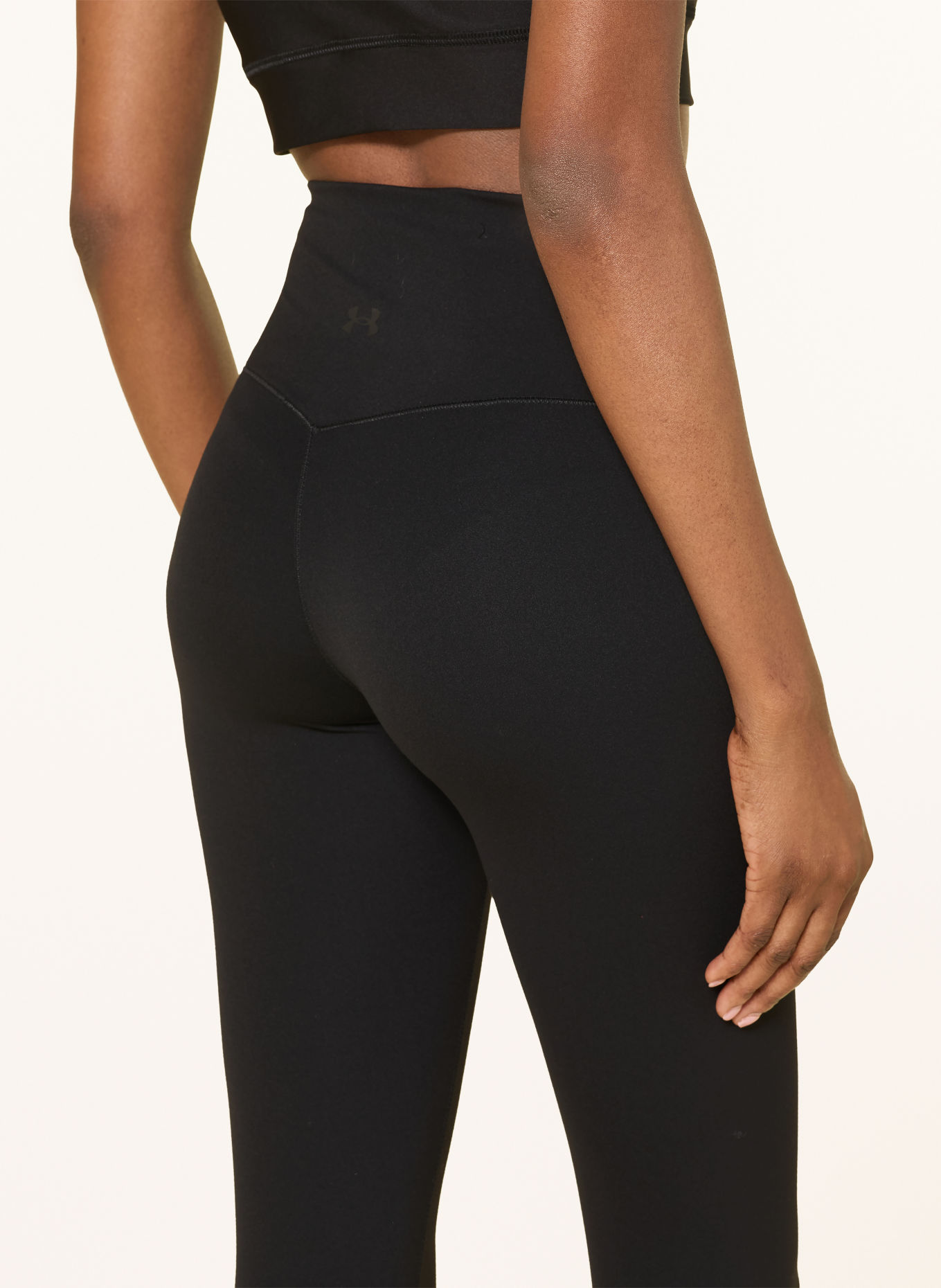 UNDER ARMOUR UA MERIDIAN Leggings: BLACK