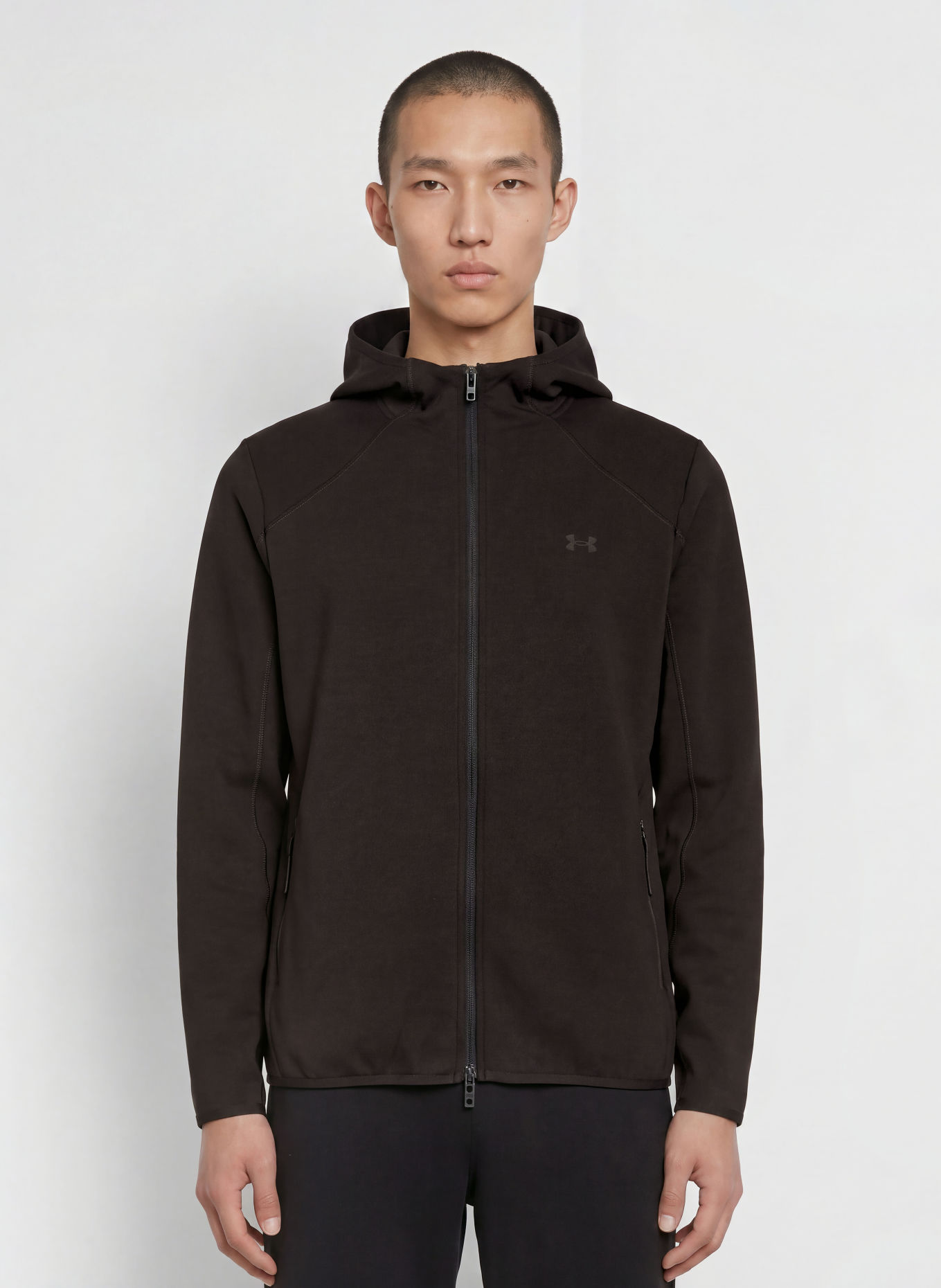 UNDER ARMOUR Sweatvest UA UNSTOPPABLE: ZWART