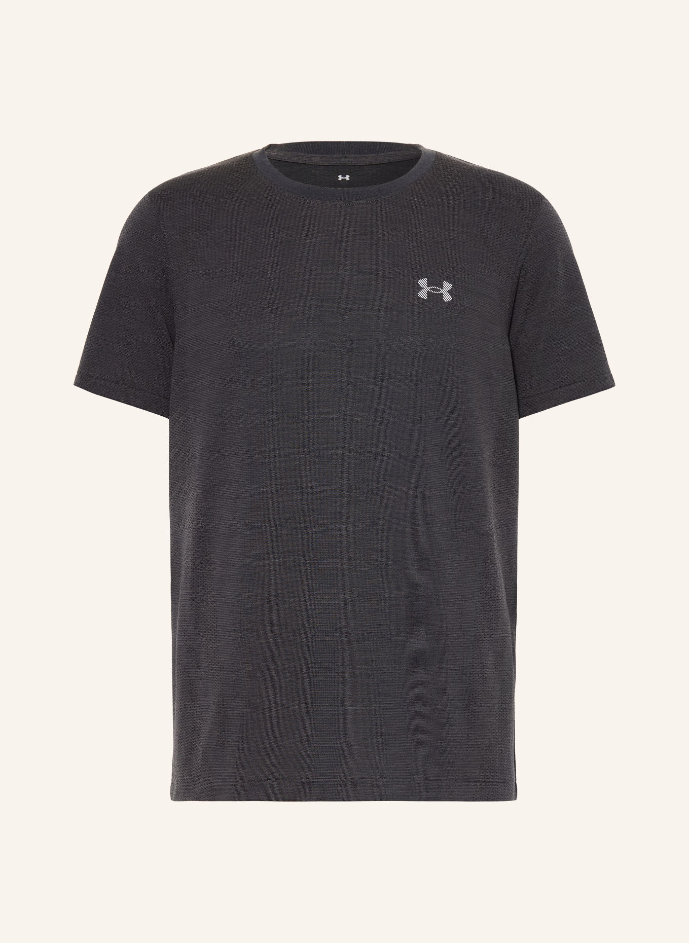 UNDER ARMOUR Funkční tričko UA WOOL RUN: TMAVĚ ŠEDÁ