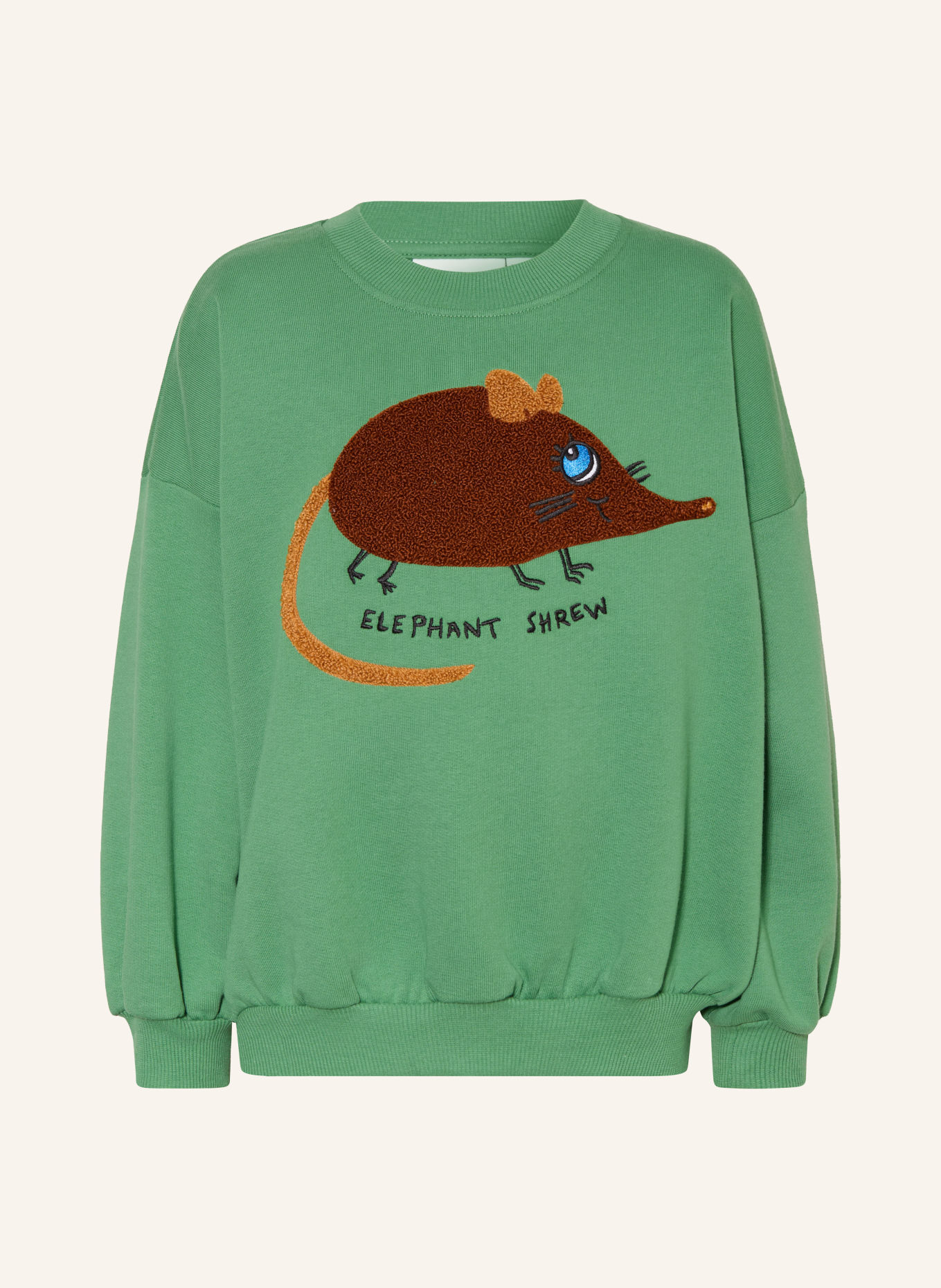 mini rodini Sweatshirt: GRÜN / BRAUN / SCHWARZ