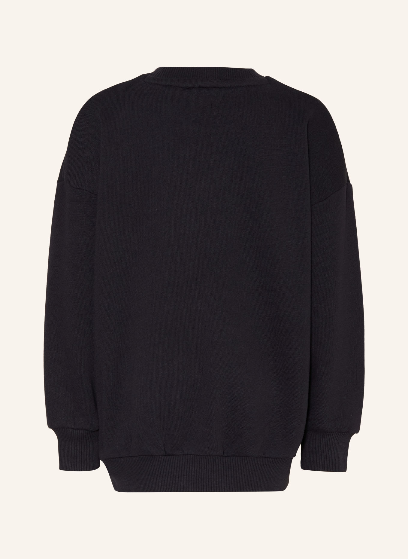 mini rodini Sweatshirt: SCHWARZ / ECRU / ROT