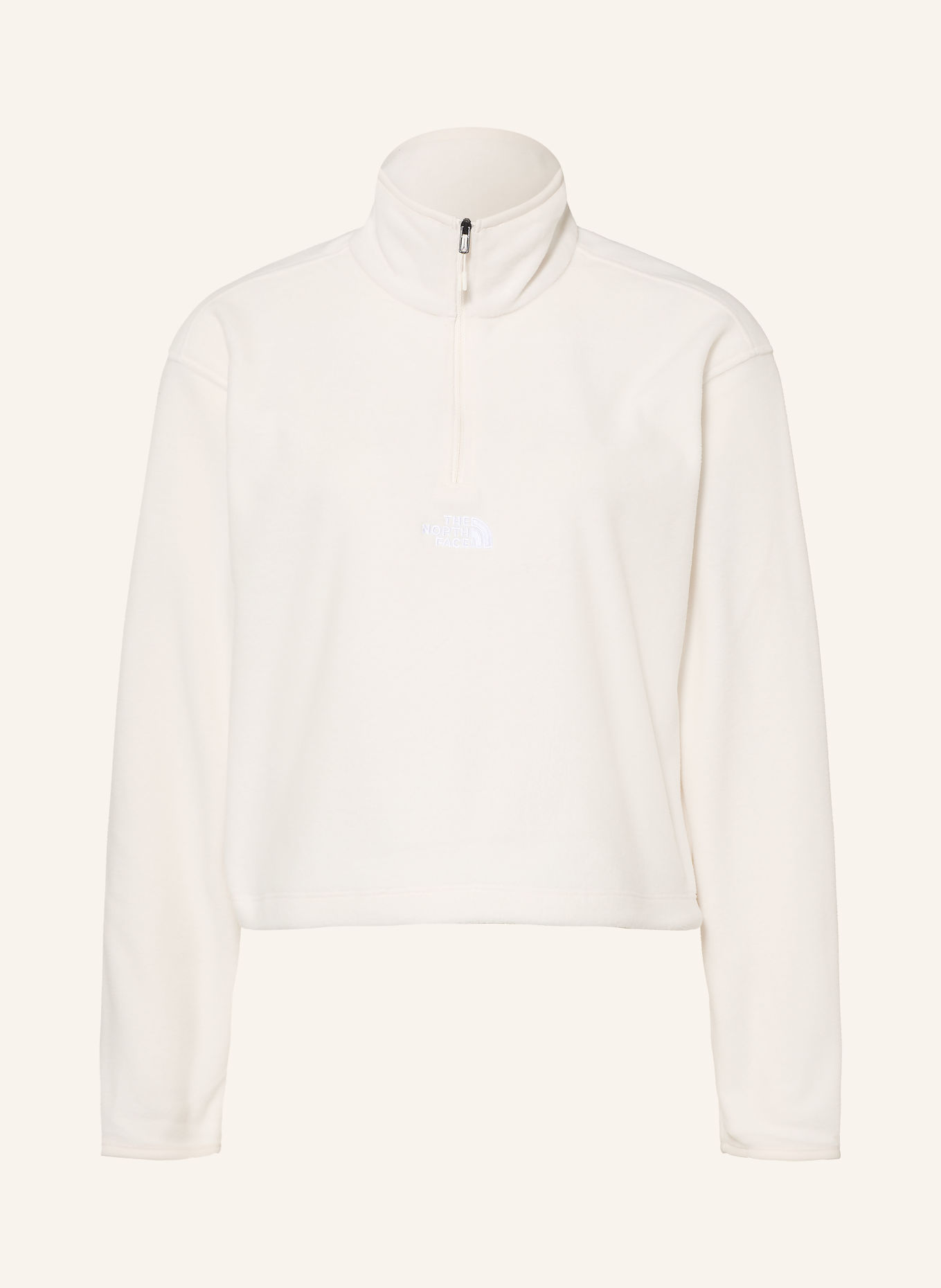 THE NORTH FACE NOVELTY Fleece half-zip sweater: CREAM