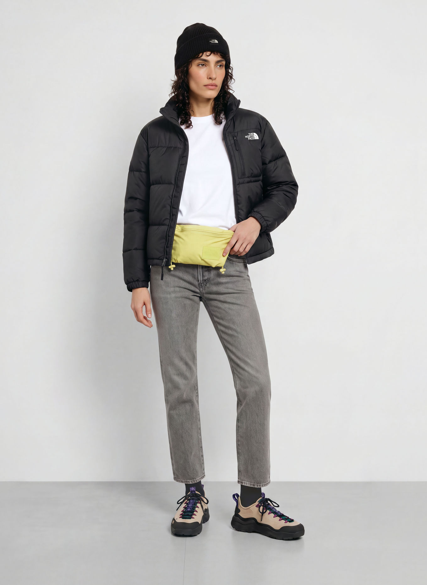 THE NORTH FACE Quiltet jakke NUKETO: SORT