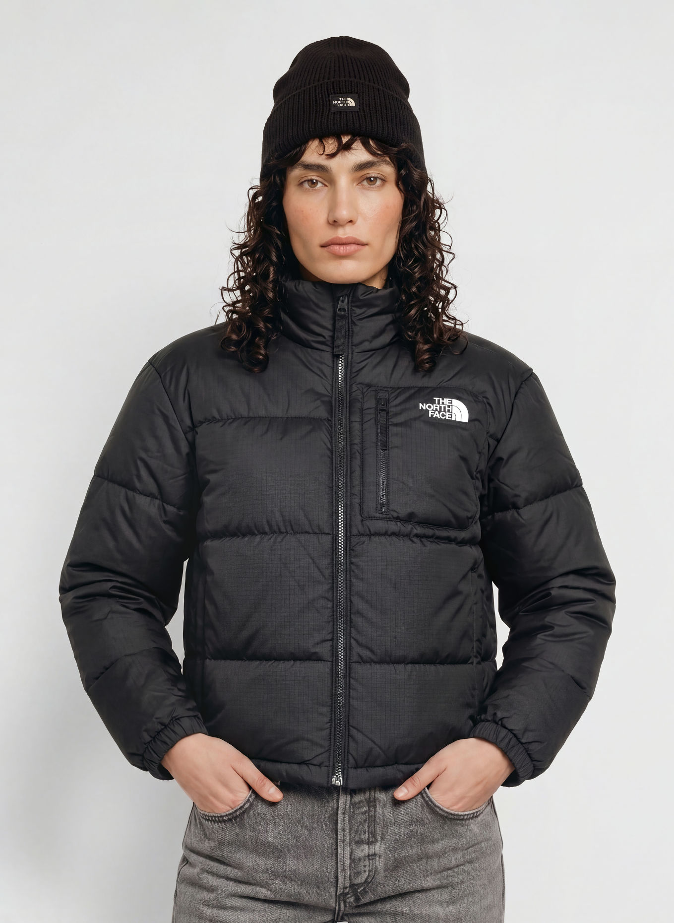 THE NORTH FACE Quiltet jakke NUKETO: SORT