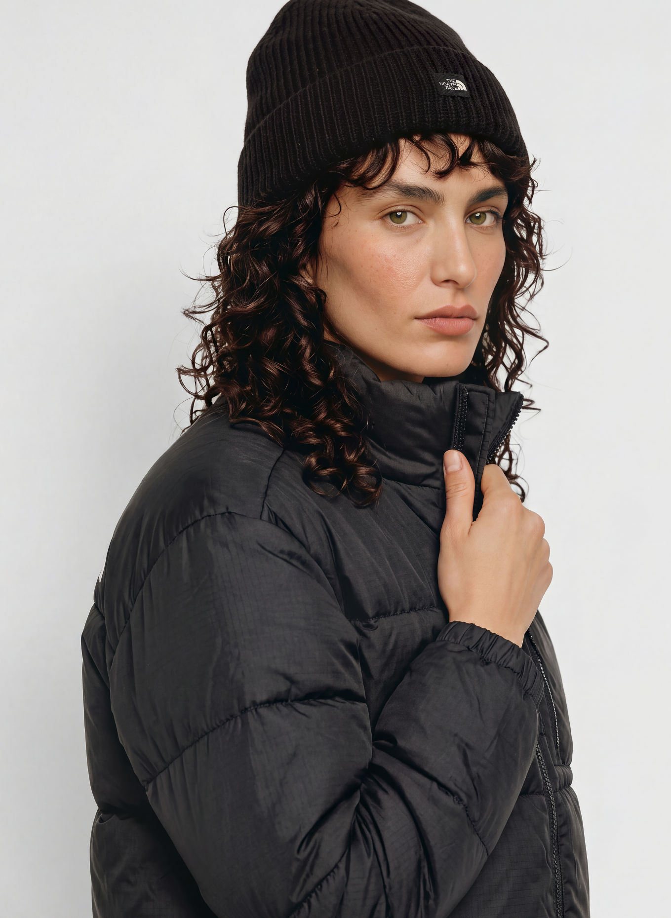 THE NORTH FACE Quiltet jakke NUKETO: SORT