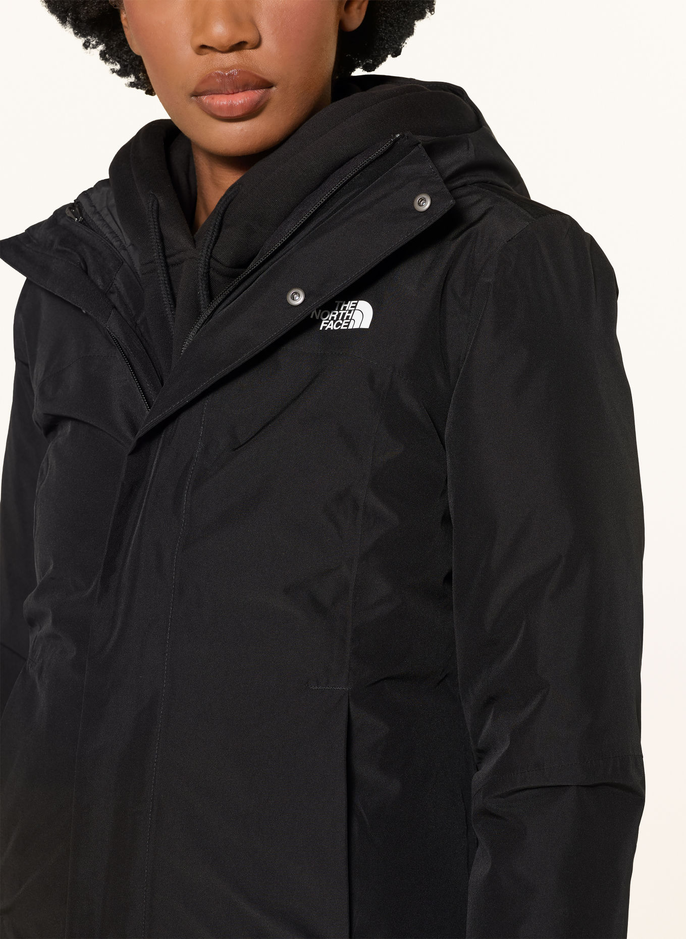 THE NORTH FACE 2-i-1-jacka SUZANNE TRICLIMATE 2.0: SVART