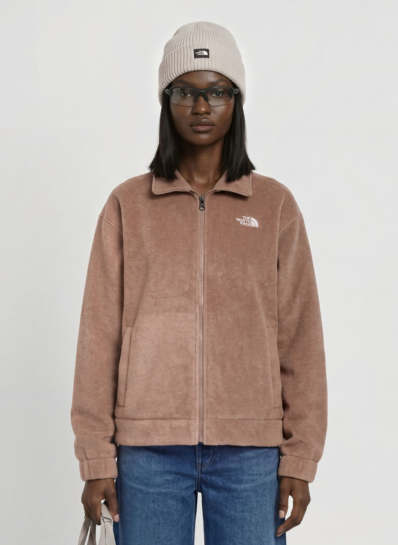 THE NORTH FACE Fleecejas COLLARED: BRUIN