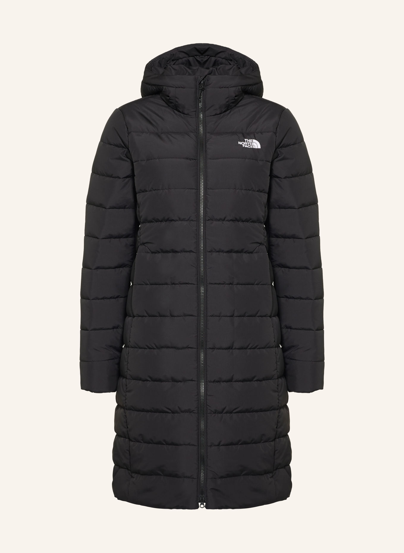 THE NORTH FACE Vatteret frakke ACONCAGUA HOODED: SORT