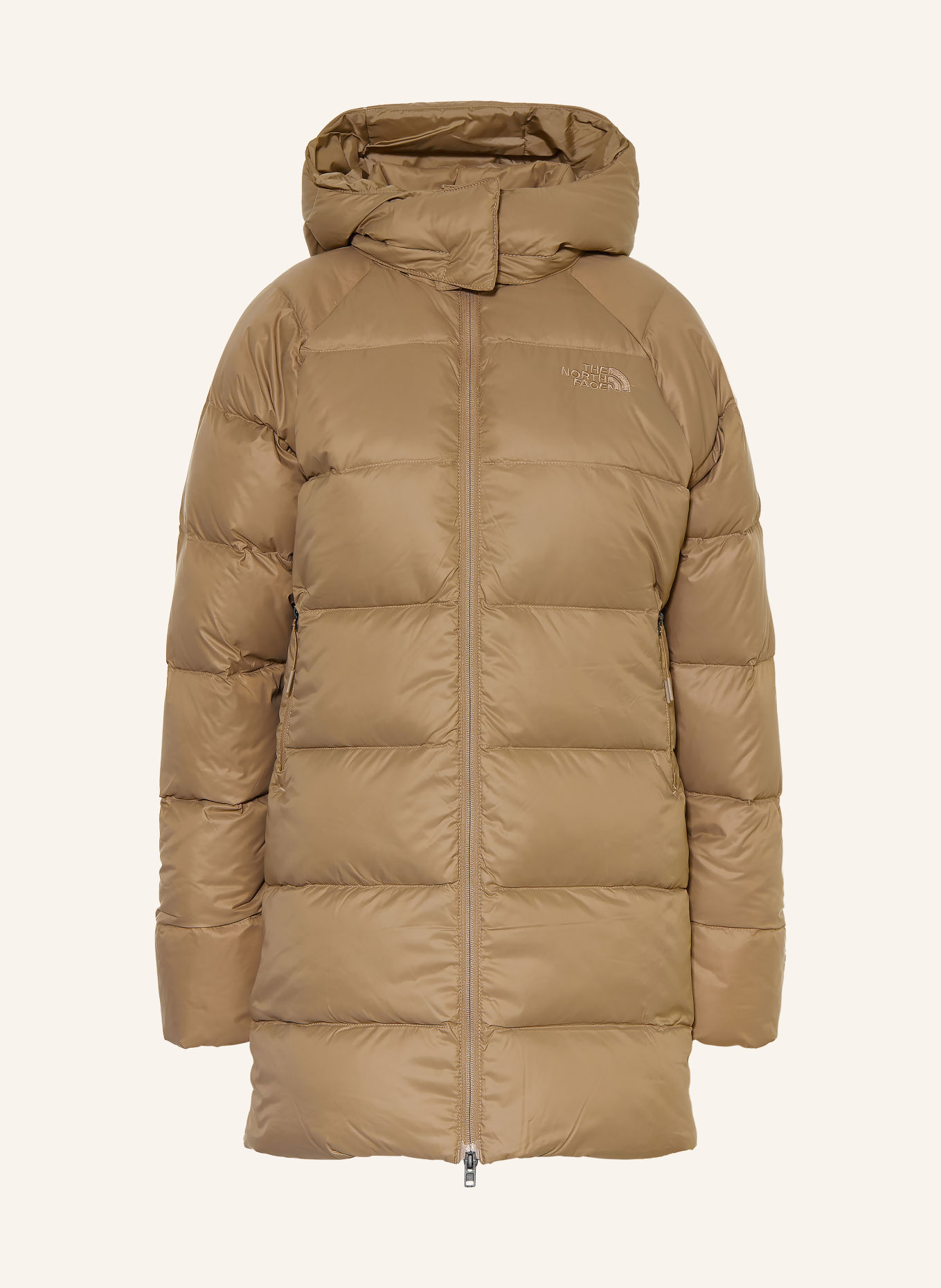 THE NORTH FACE Parka puchowa HYDRENALITE CITY: CAMELOWY