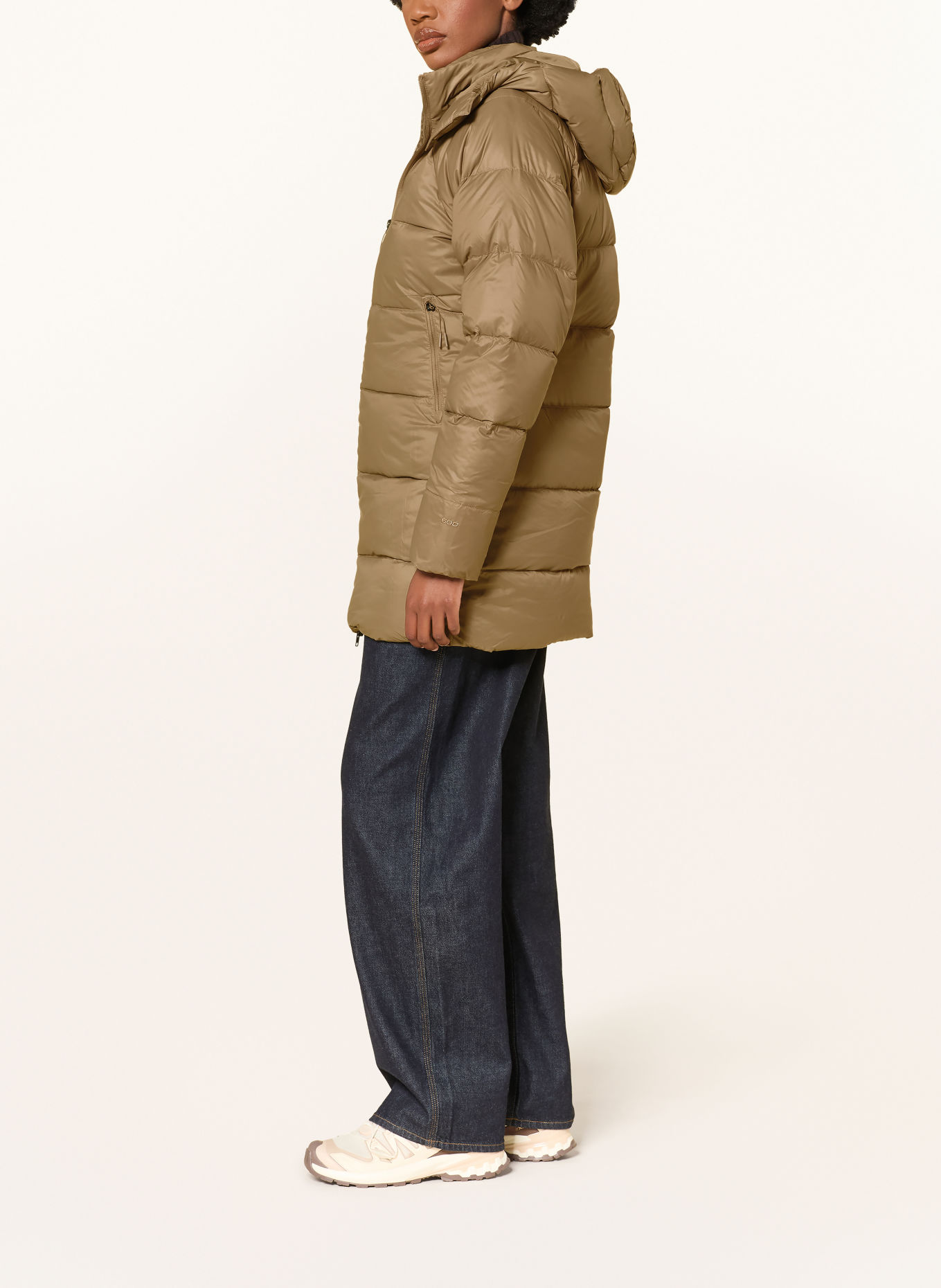 THE NORTH FACE Parka puchowa HYDRENALITE CITY: CAMELOWY