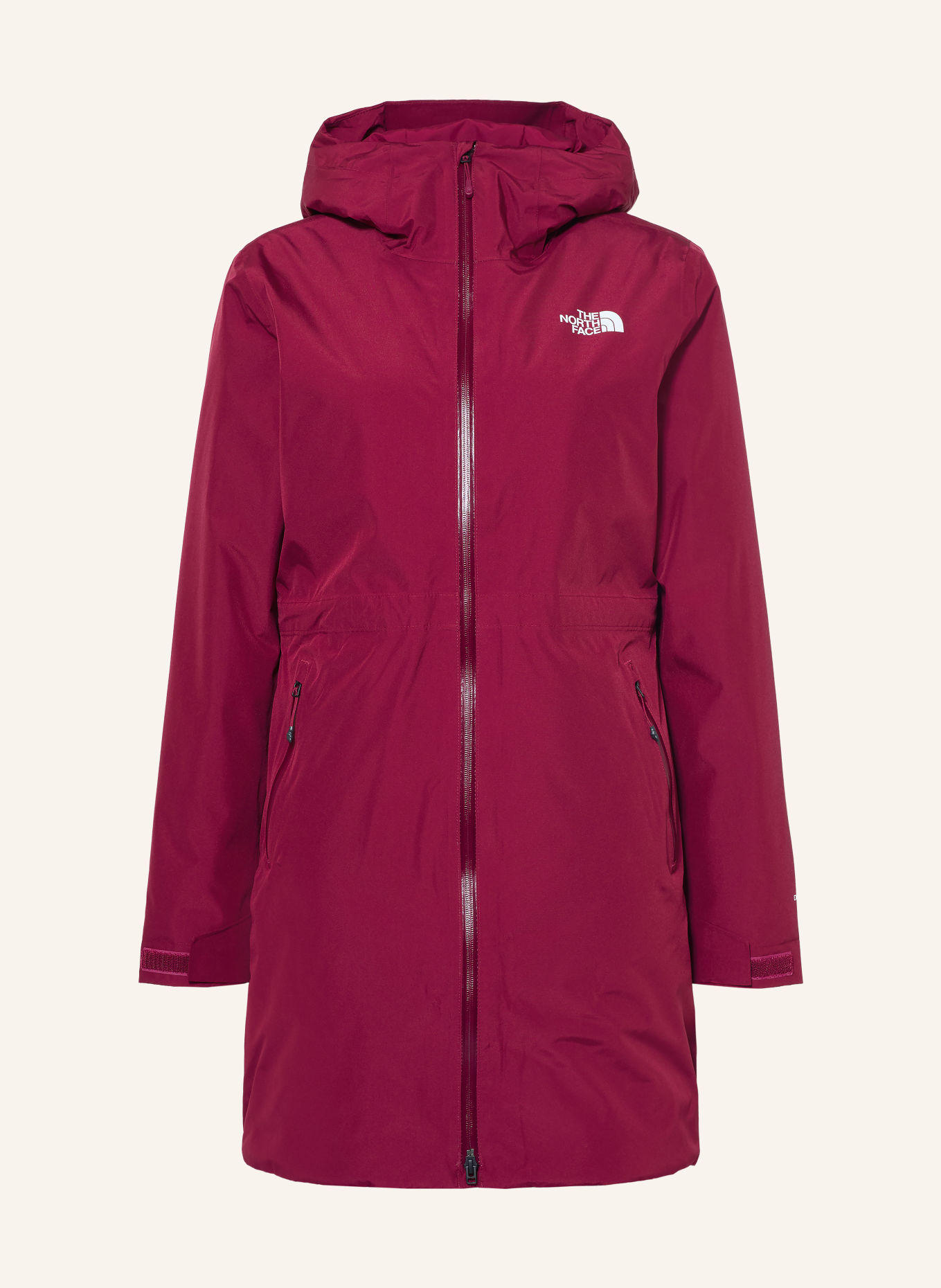 THE NORTH FACE Parka HIKESTELLER: CIEMNOCZERWONY