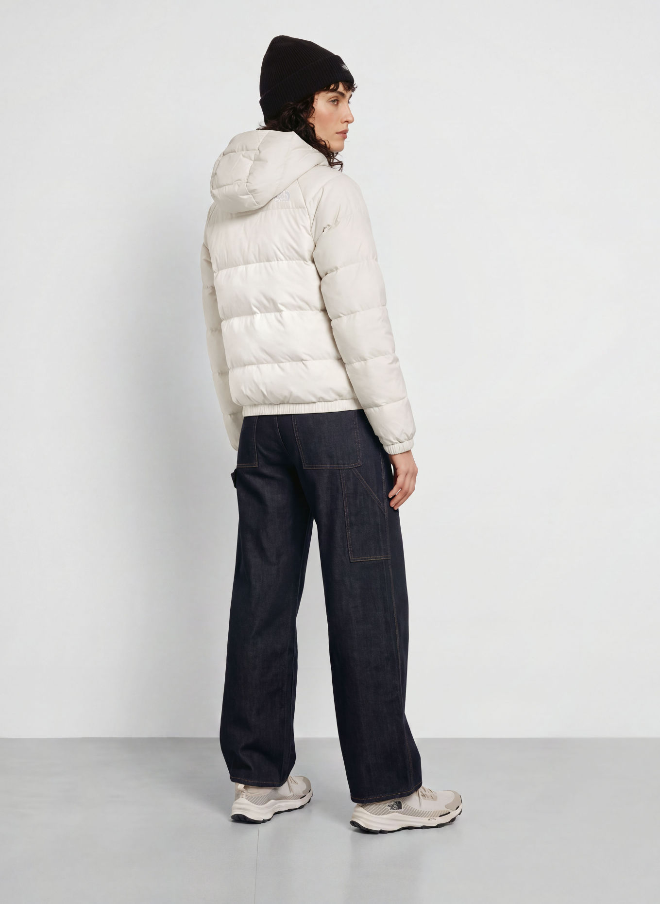 THE NORTH FACE Jachetă din puf HYDRENALITE: GRI DESCHIS