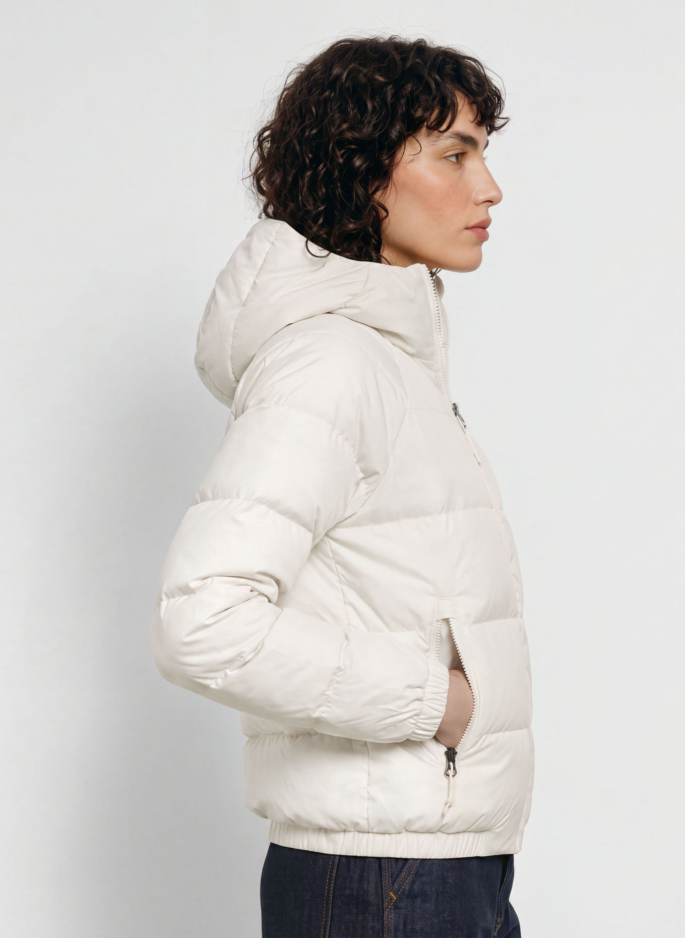 THE NORTH FACE Jachetă din puf HYDRENALITE: GRI DESCHIS