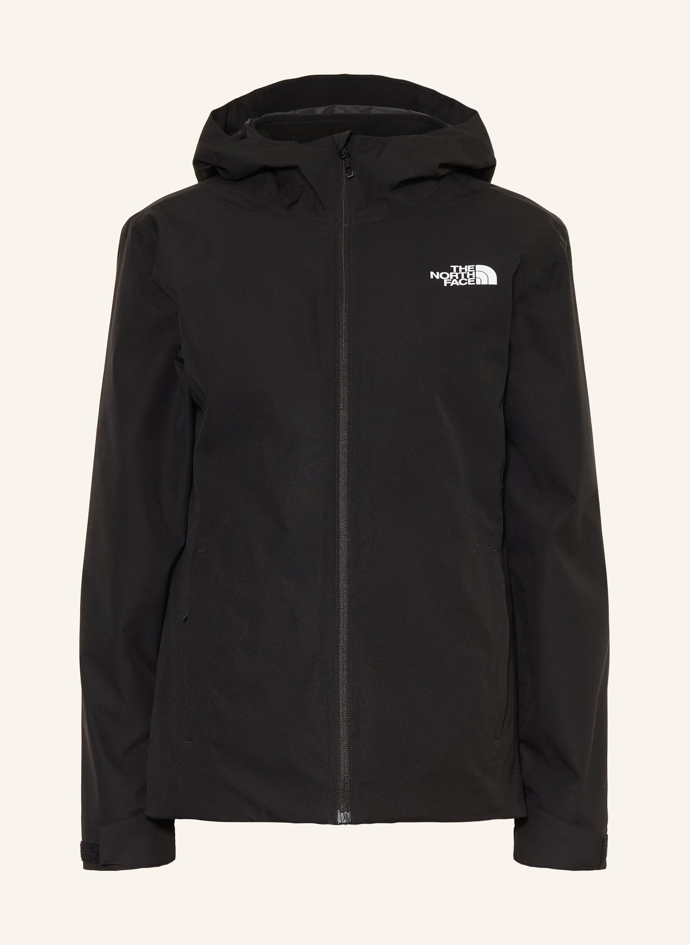 THE NORTH FACE 2-in-1 jas QUEST TRICLIMATE: ZWART