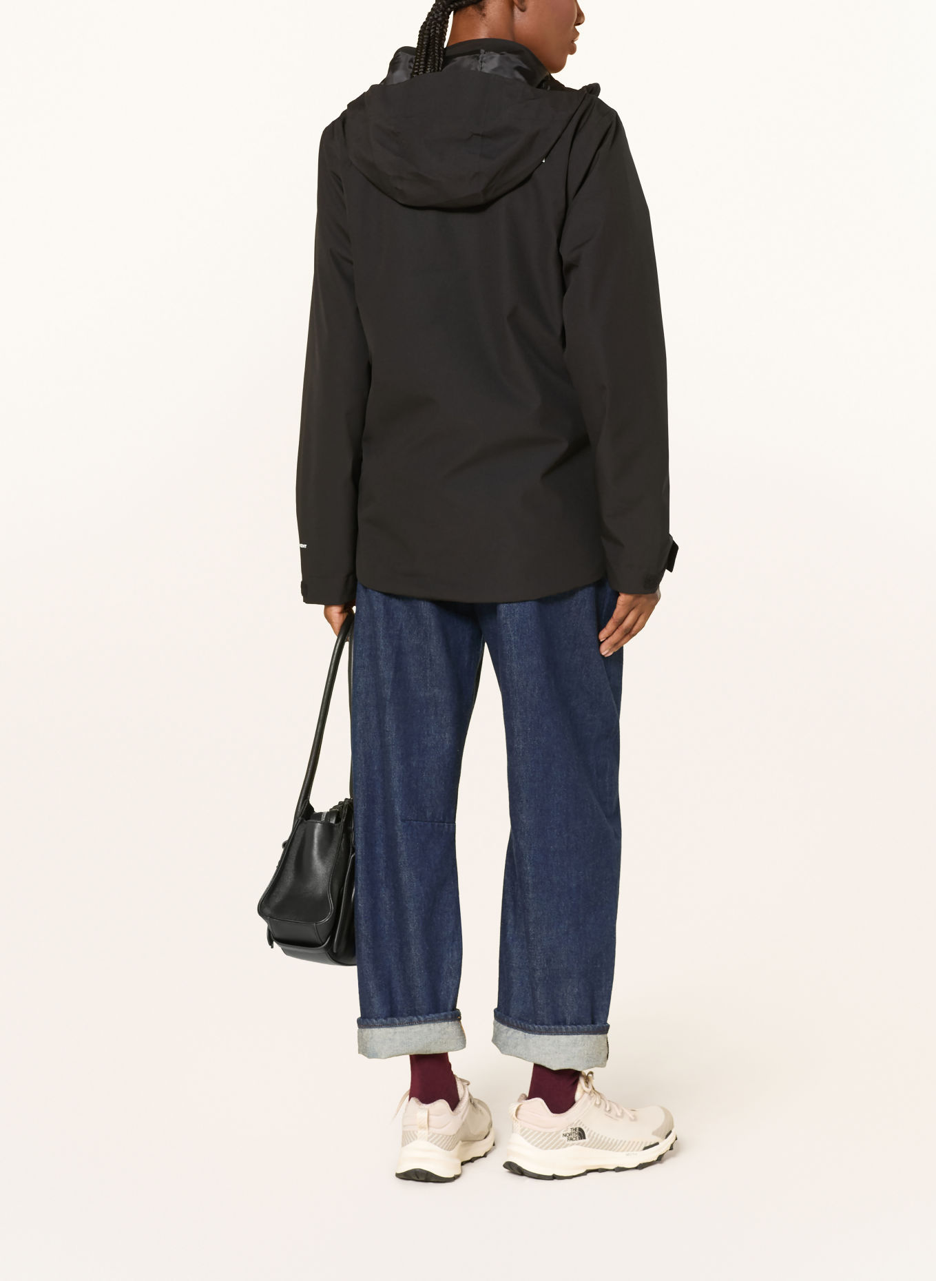 THE NORTH FACE 2-in-1 jas QUEST TRICLIMATE: ZWART