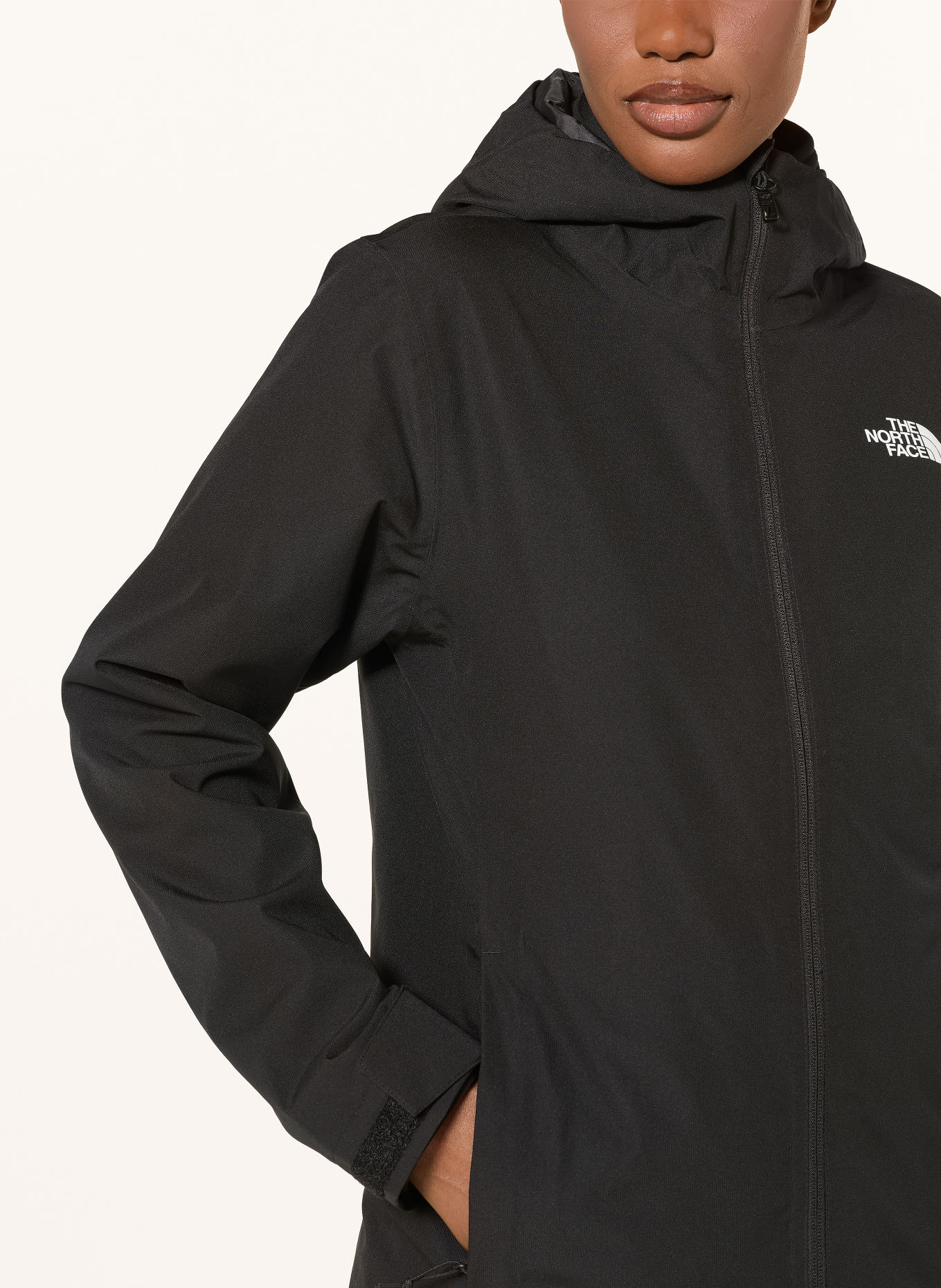 THE NORTH FACE 2-in-1 jas QUEST TRICLIMATE: ZWART