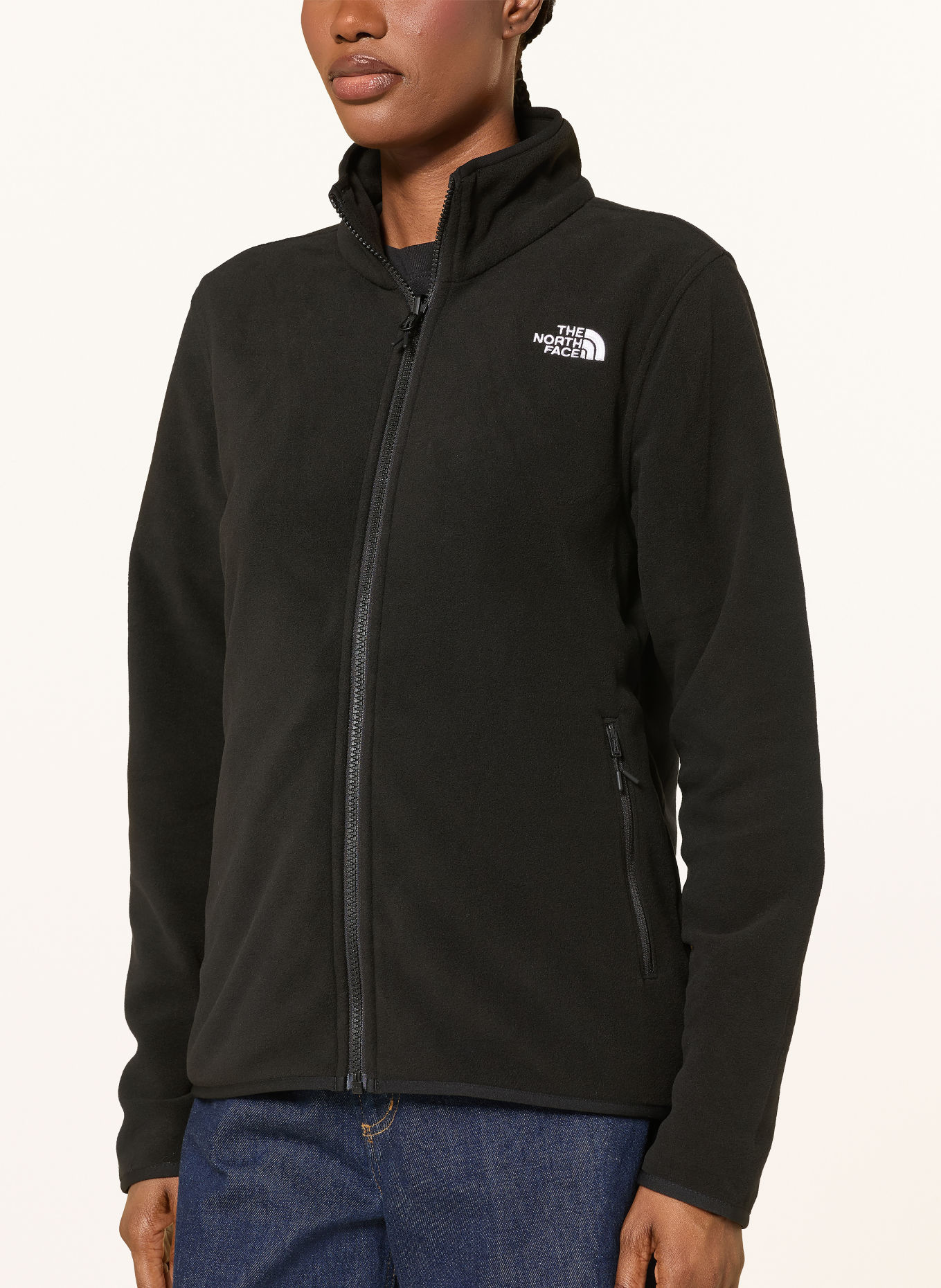 THE NORTH FACE 2-in-1 jas QUEST TRICLIMATE: ZWART