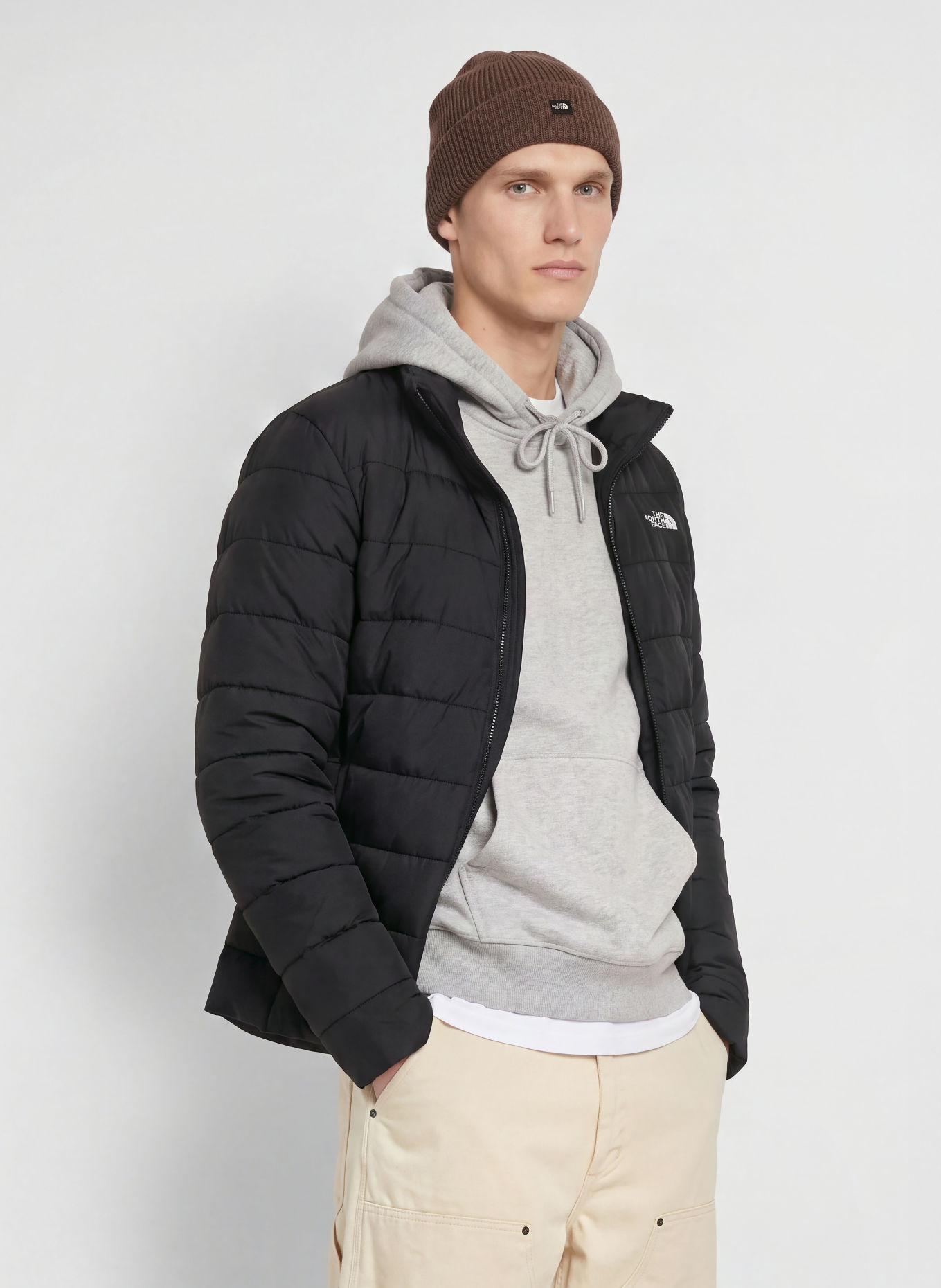 THE NORTH FACE Steppjacke ACONCAGUA: SCHWARZ
