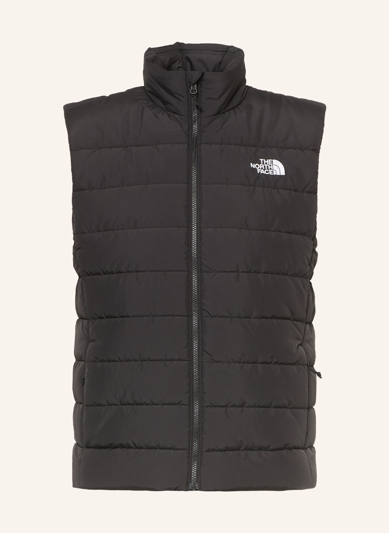 THE NORTH FACE Vestă matlasată ACONCAGUA: NEGRU