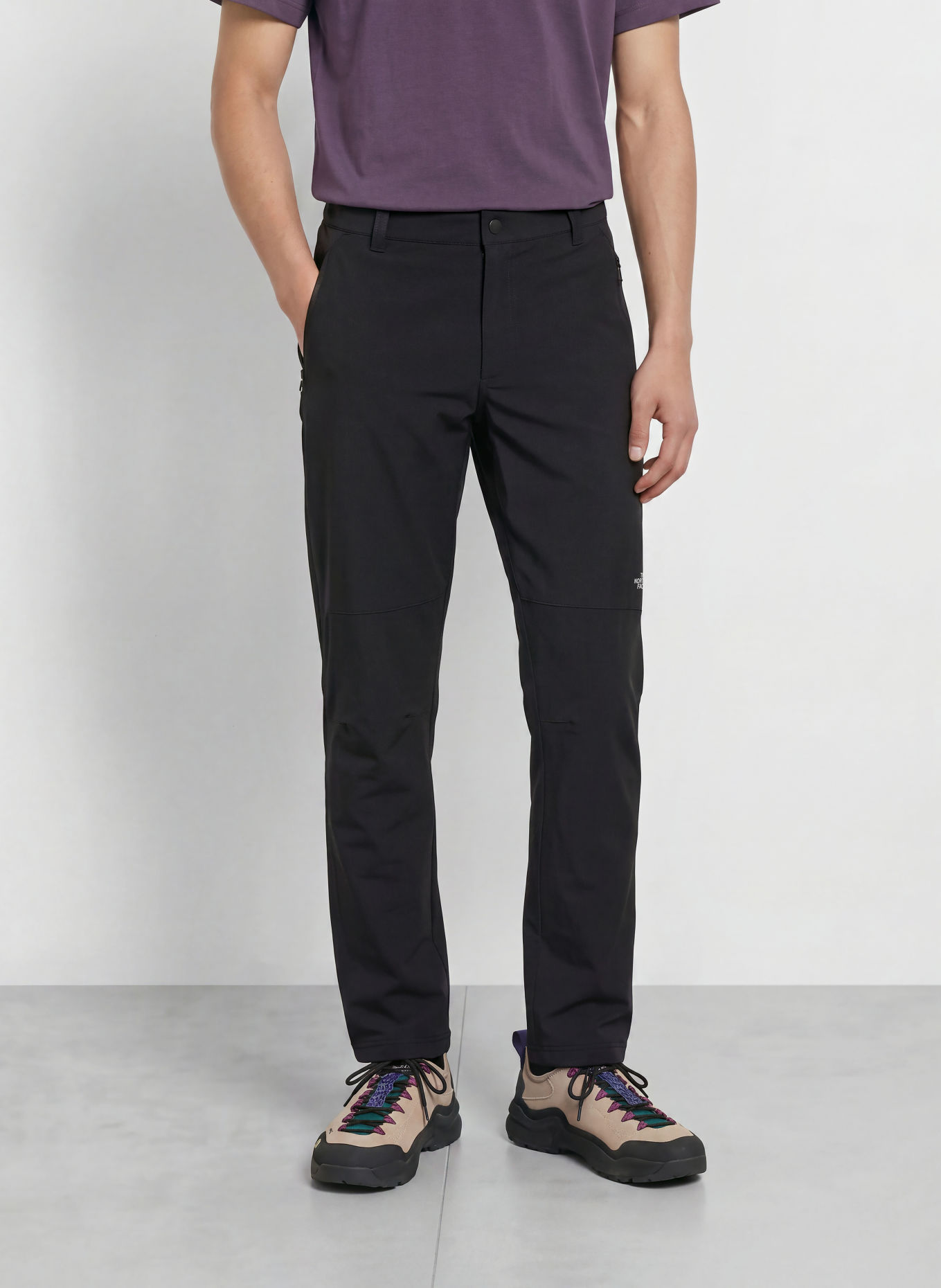 THE NORTH FACE Trekkingbroek QUEST: ZWART