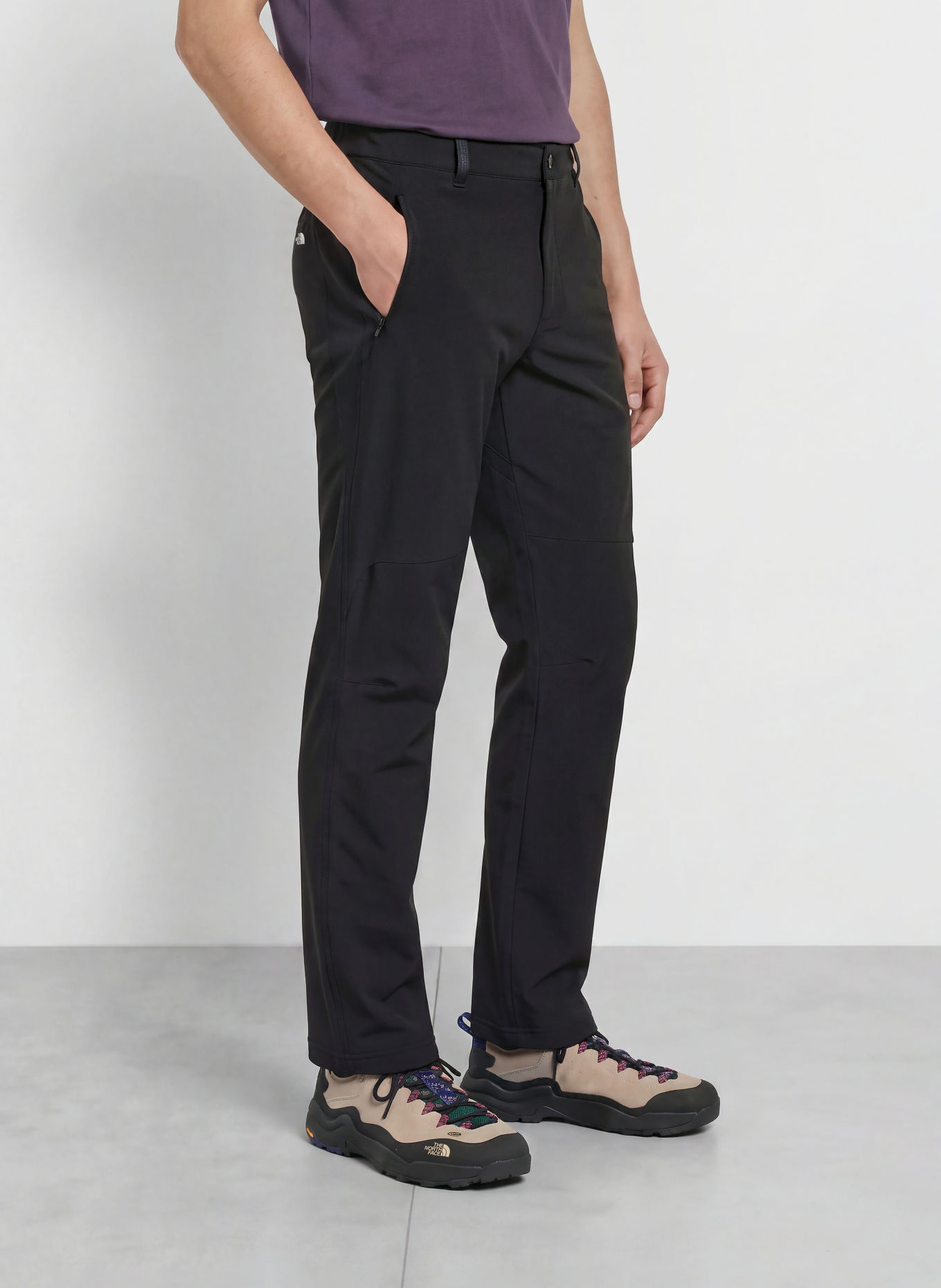 THE NORTH FACE Trekkingbroek QUEST: ZWART