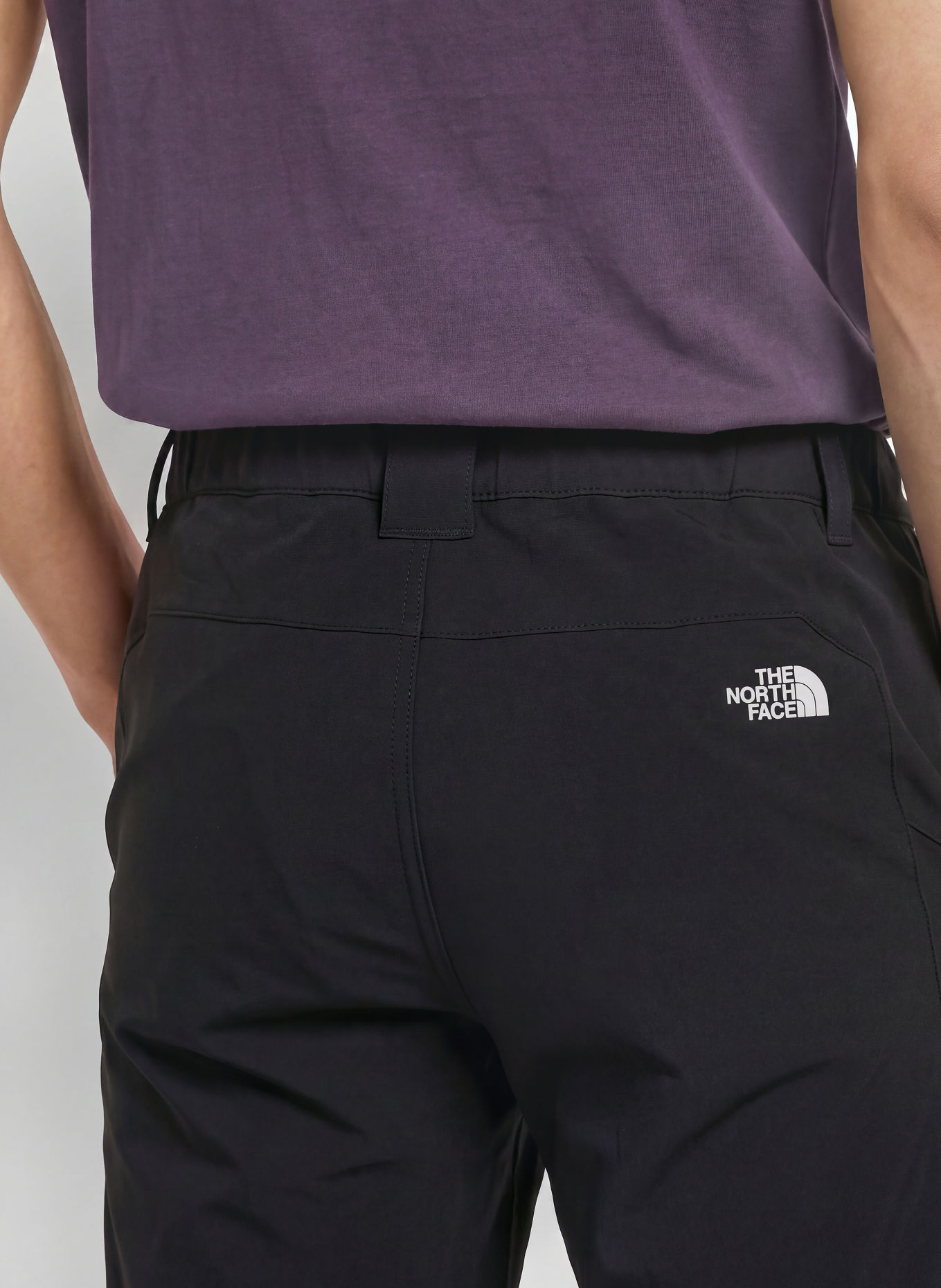 THE NORTH FACE Trekkingbroek QUEST: ZWART