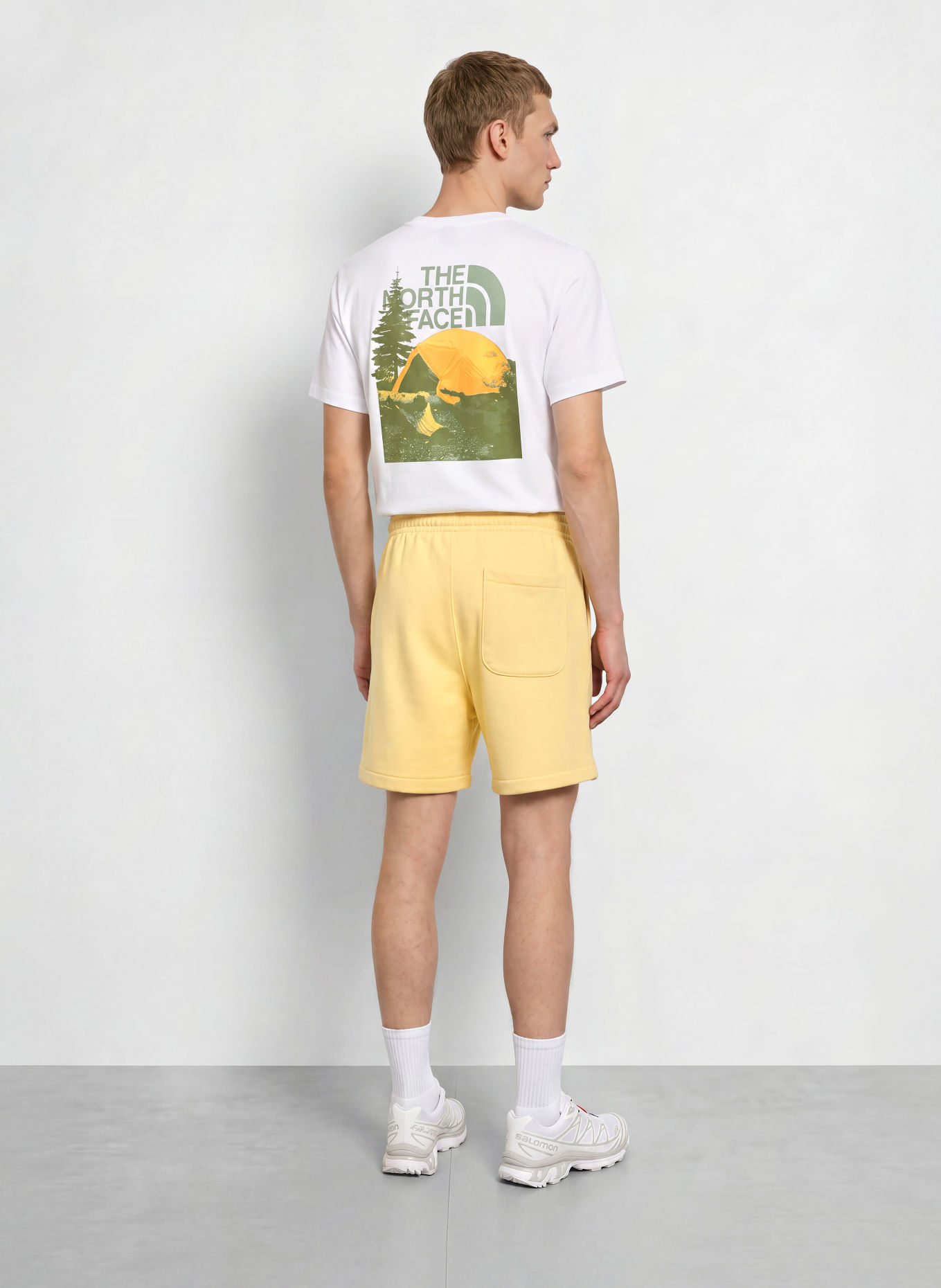 THE NORTH FACE T-Shirt PITCH A TENT: WEISS