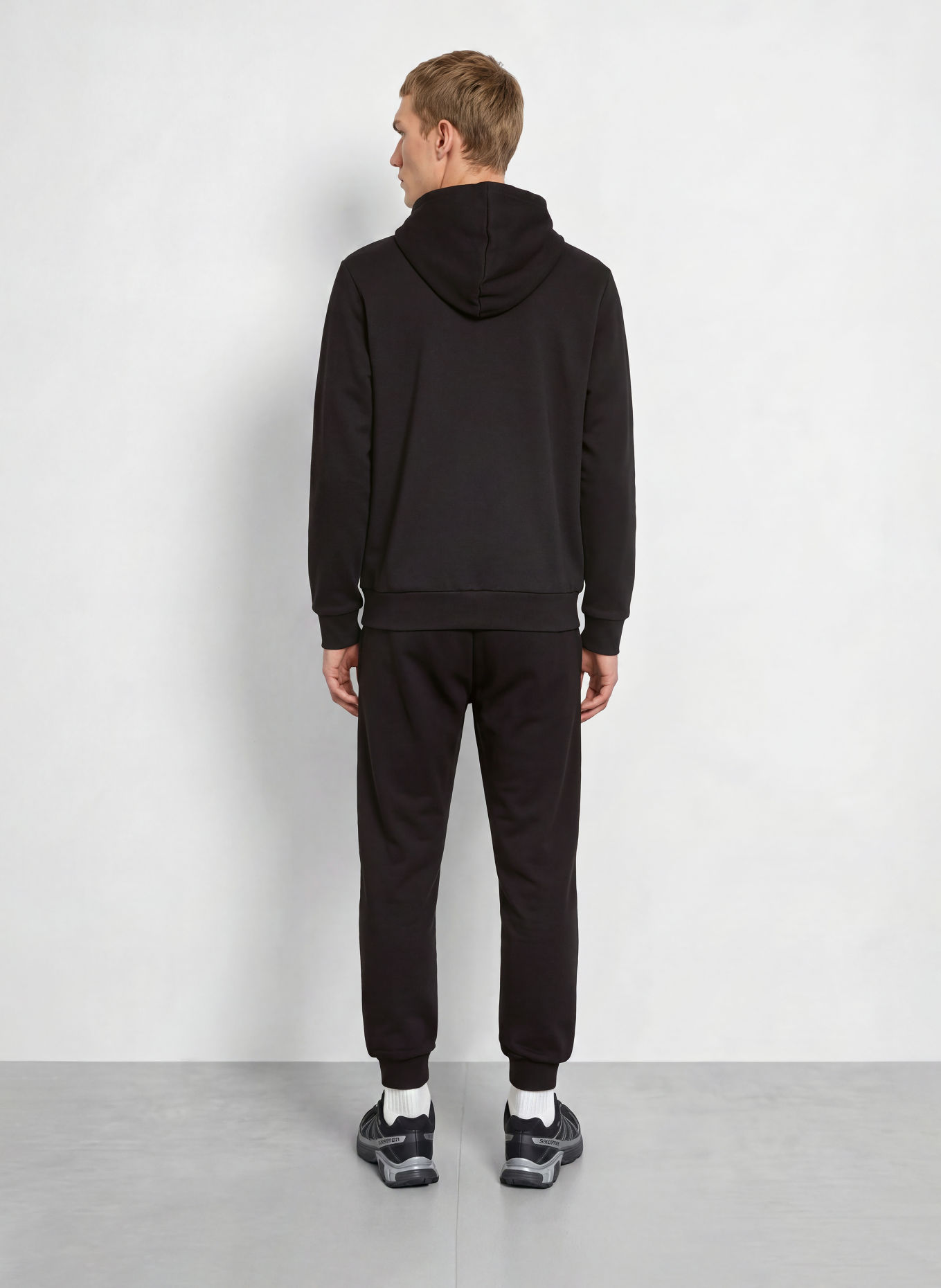 THE NORTH FACE Sweatjacke EVOLUTION SIMPLE DOME: SCHWARZ