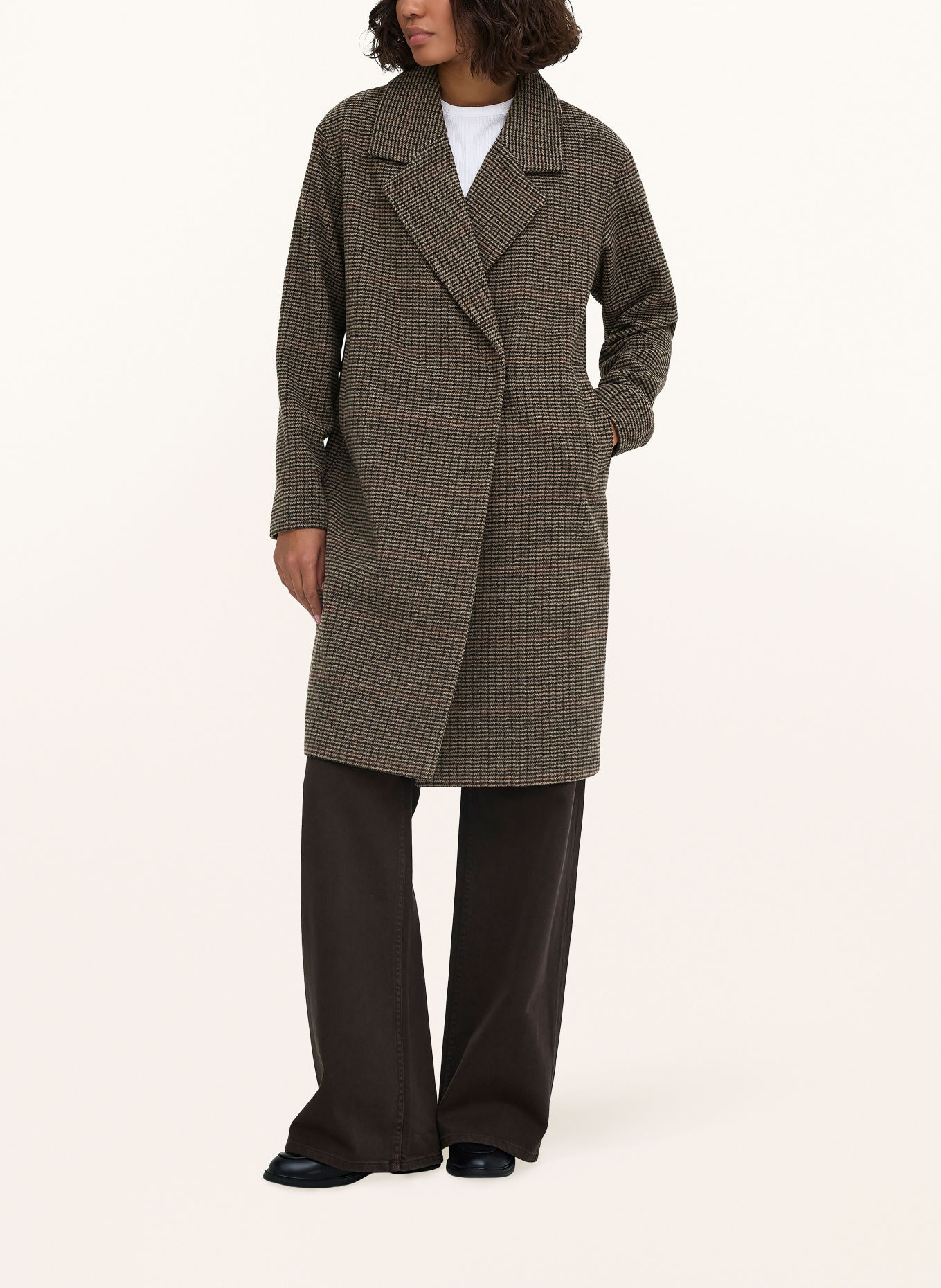 ONLY Mantel: DUNKELBRAUN / CAMEL / DUNKELROT