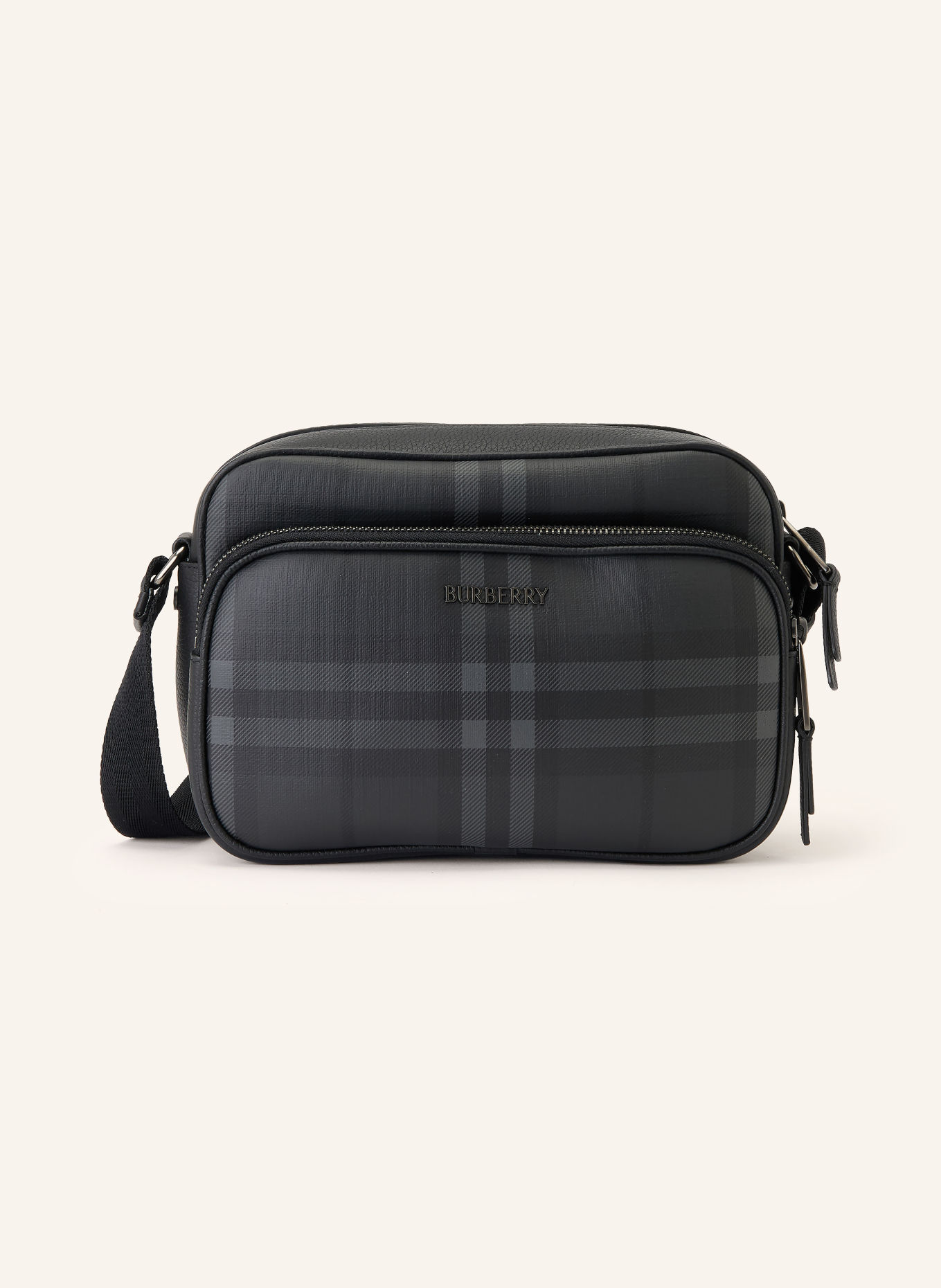BURBERRY POCKET Crossbody bag: DARK GRAY / BLACK
