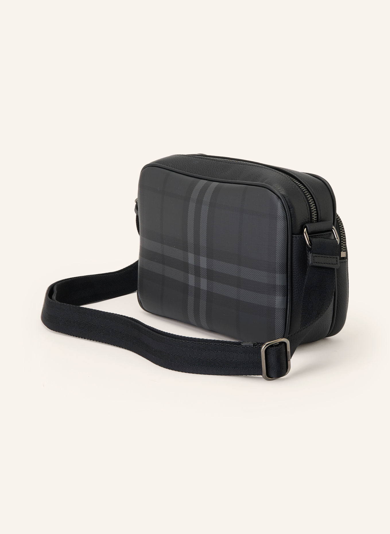 BURBERRY POCKET Crossbody bag: DARK GRAY / BLACK