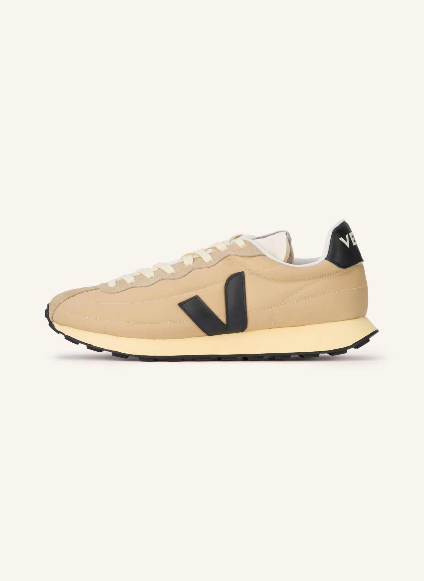 VEJA Sneaker BELEM: BEIGE / SORT