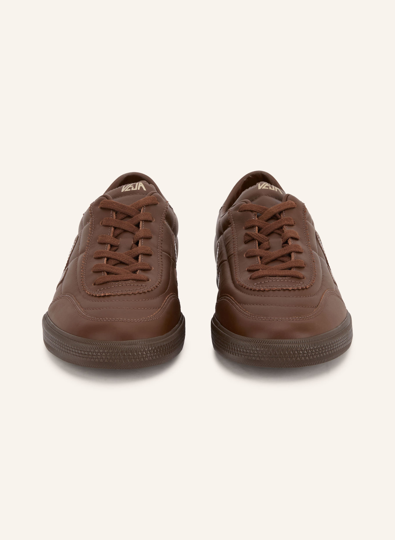 VEJA Sneaker PANENKA SIGNATURE: MØRKEBRUN / GULD