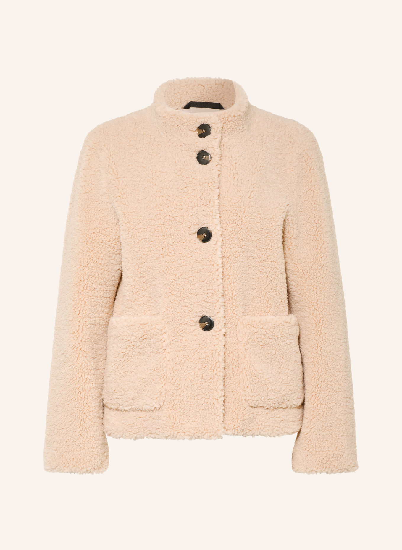 FUCHS SCHMITT Veste en fourrure synthétique AUGSBURG: BEIGE
