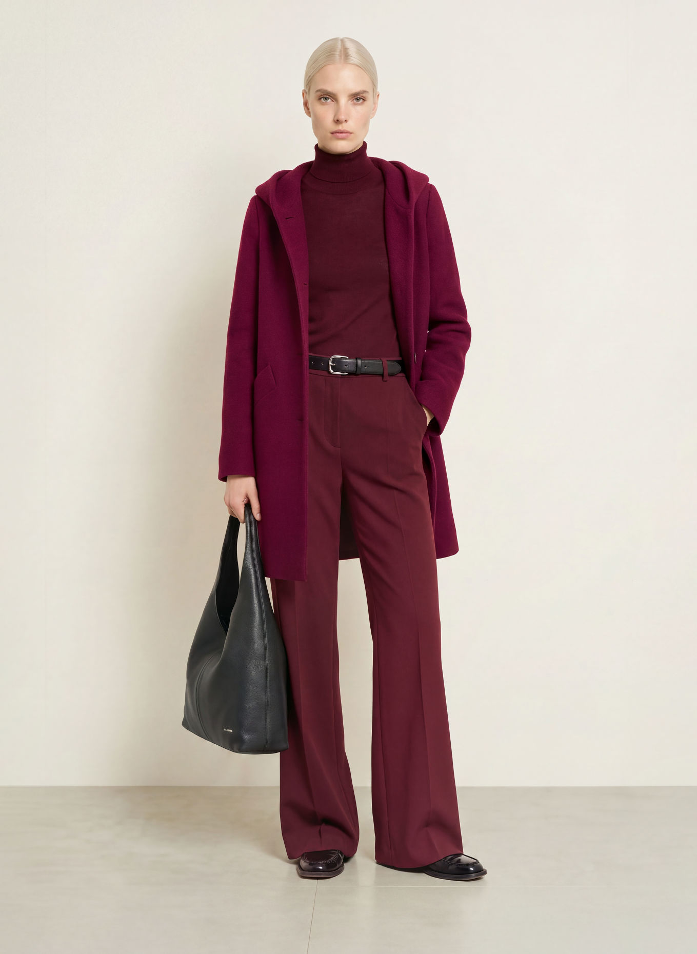 FUCHS SCHMITT Wollmantel RIMINI: FUCHSIA