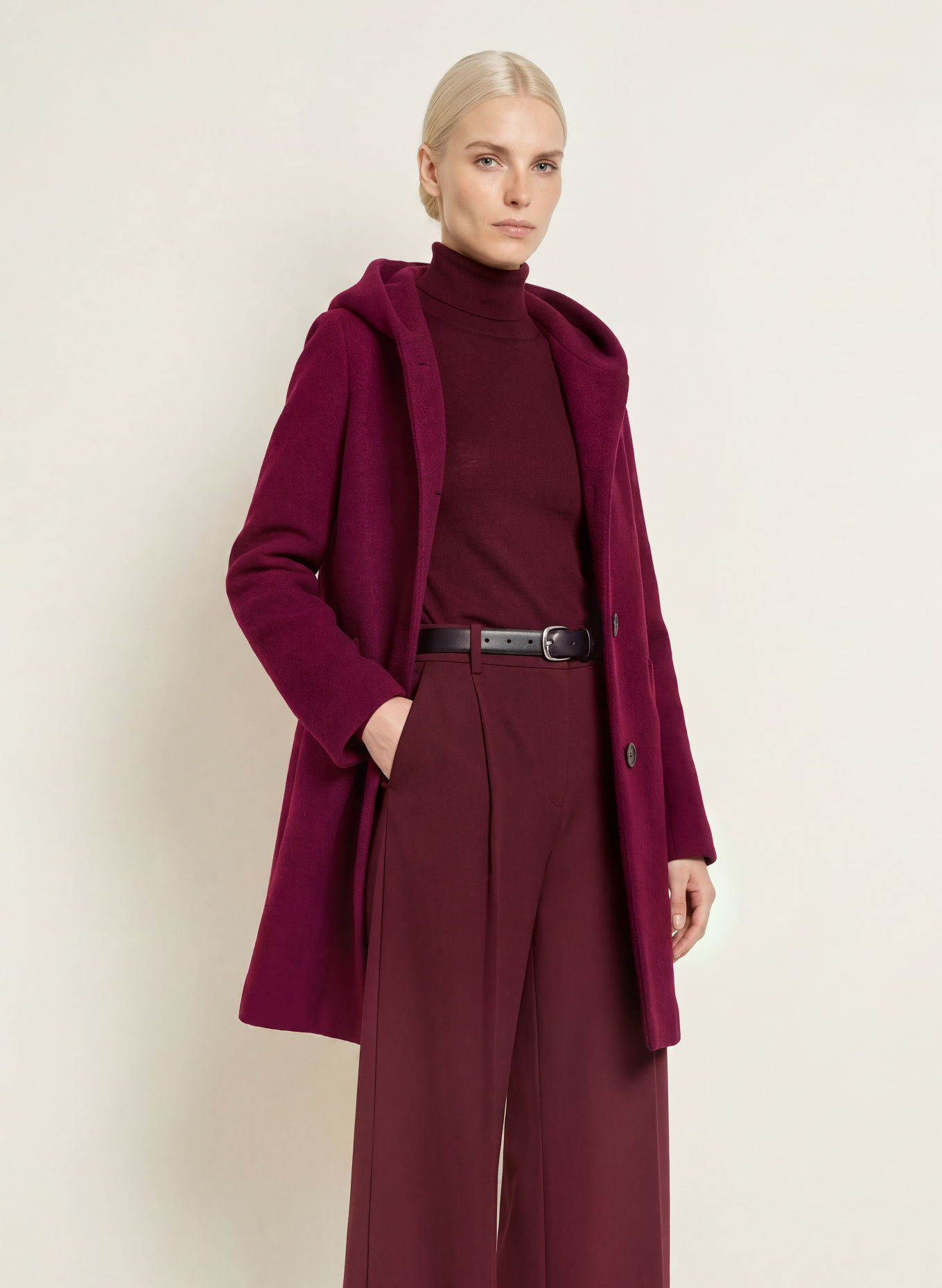 FUCHS SCHMITT Wollmantel RIMINI: FUCHSIA