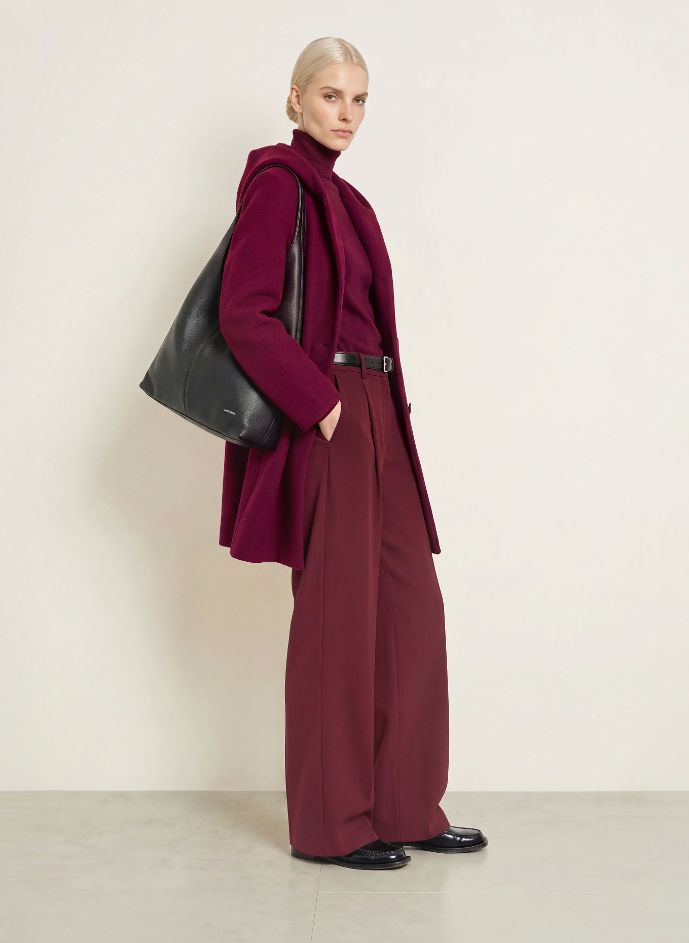 FUCHS SCHMITT Wollmantel RIMINI: FUCHSIA