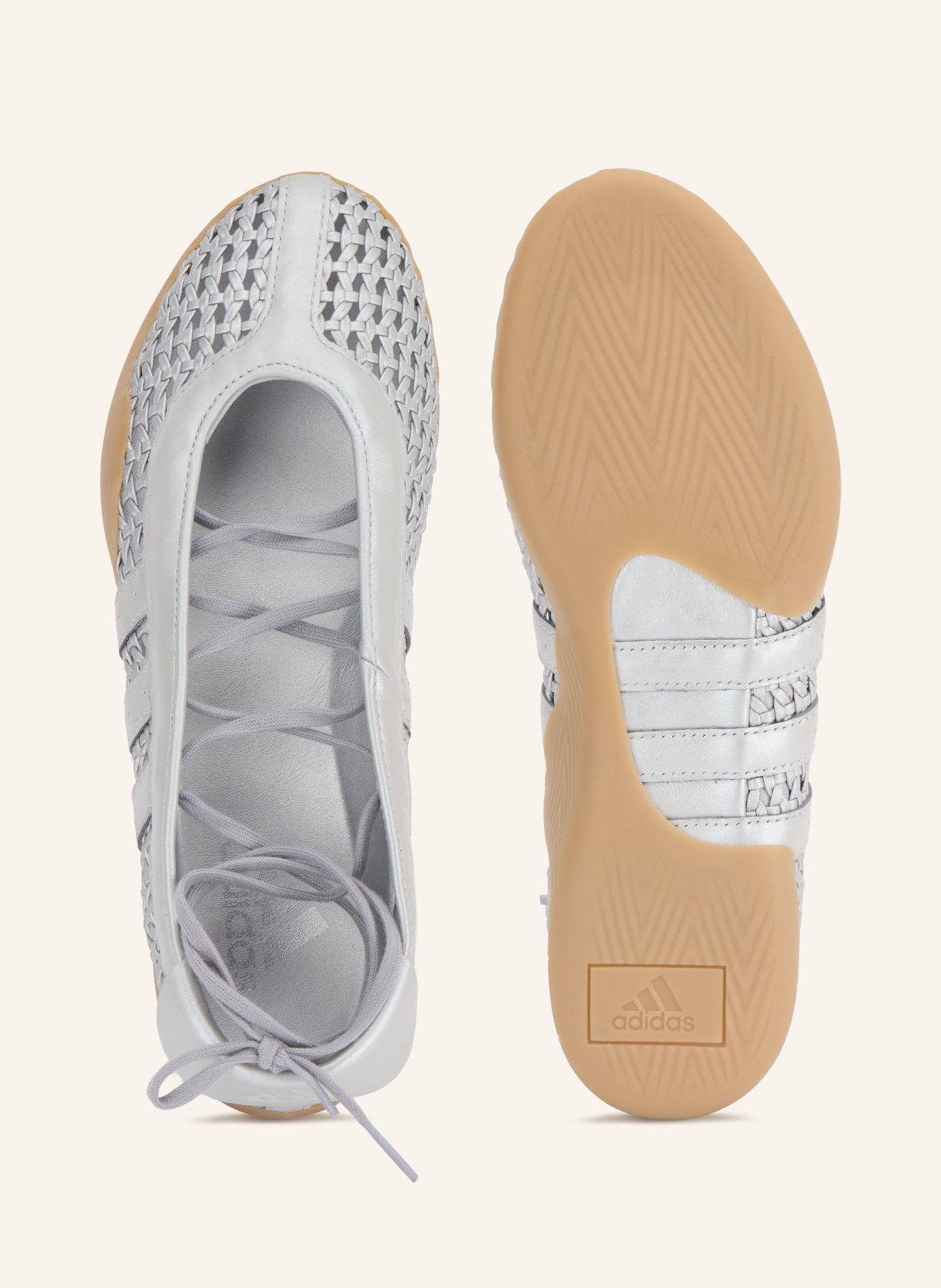 adidas Originals Ballerina's TAEKWONDO MEI BALLET: ZILVER