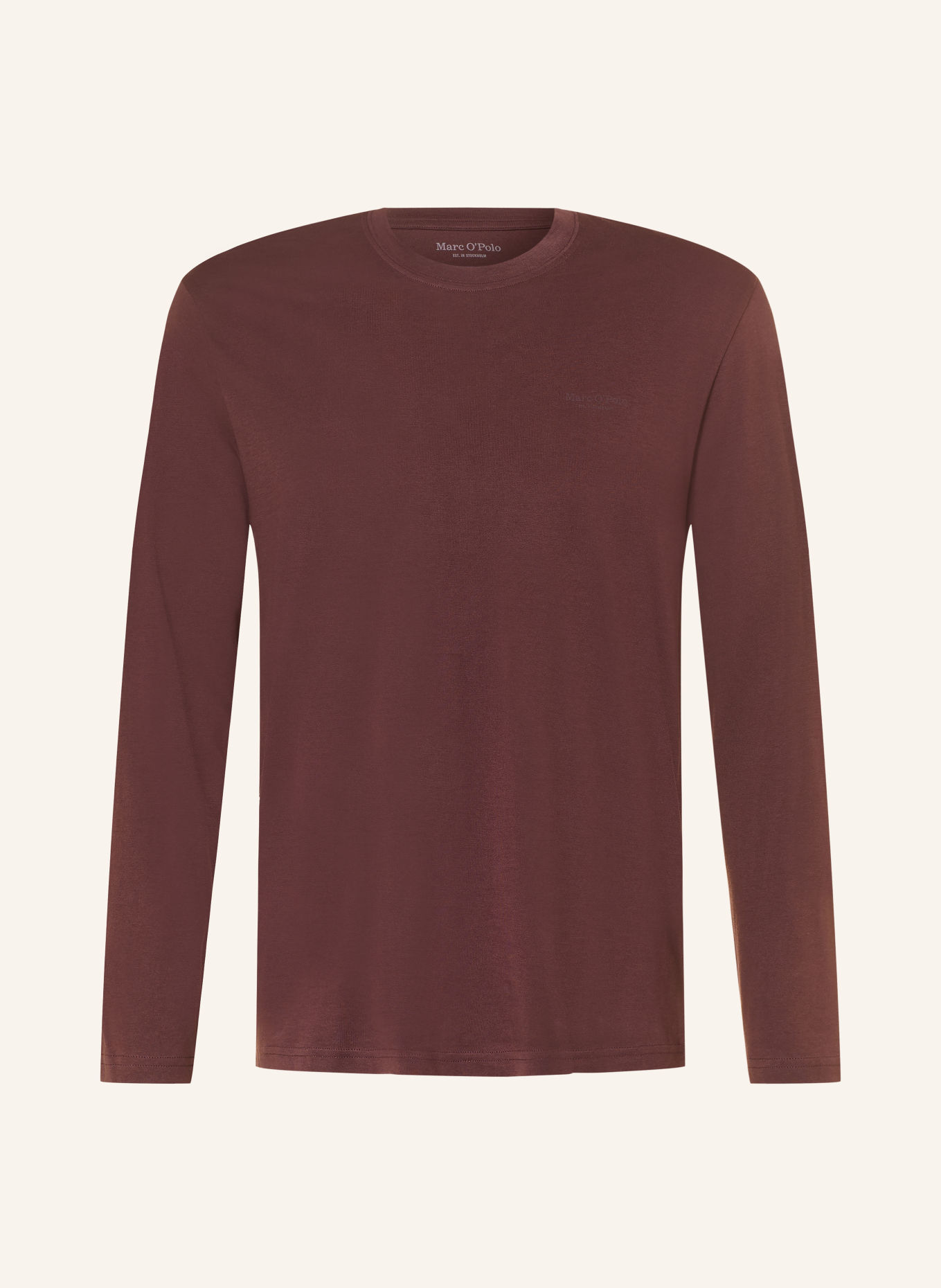 Marc O'Polo Pajama shirt: BROWN