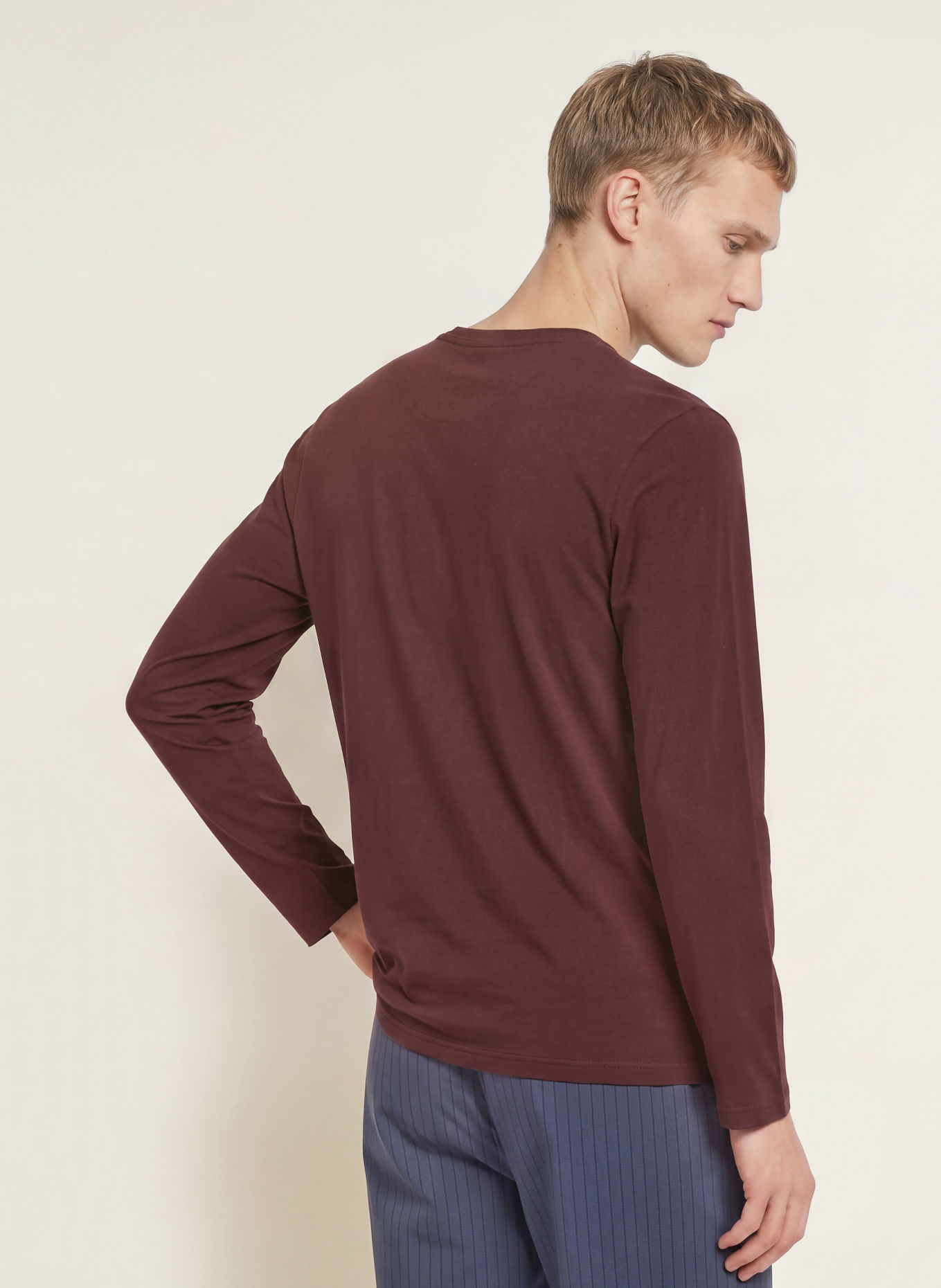 Marc O'Polo Pajama shirt: BROWN