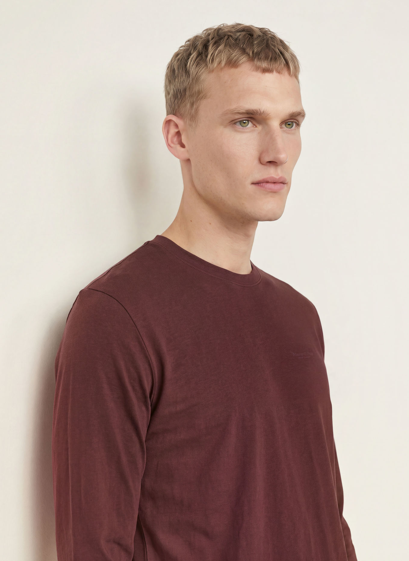 Marc O'Polo Pajama shirt: BROWN