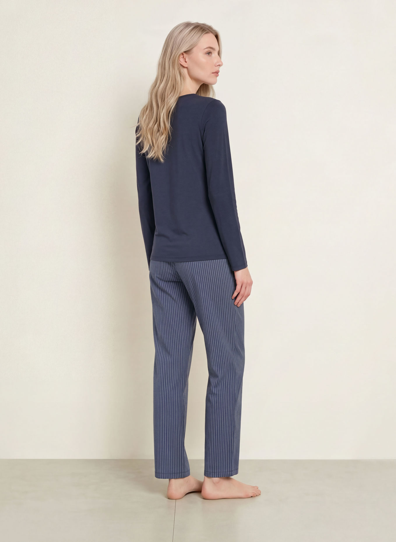 Marc O'Polo Pajama shirt: BLUE