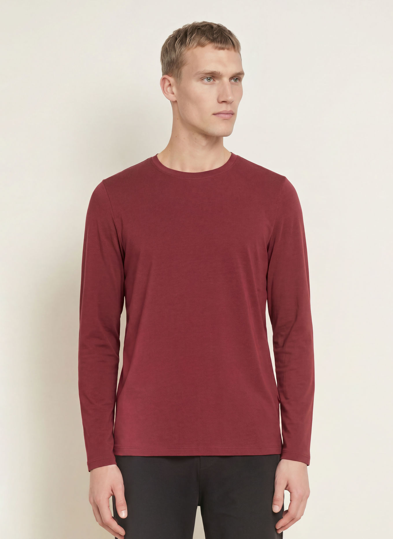 JOOP! Pyjamashirt: DONKERROOD